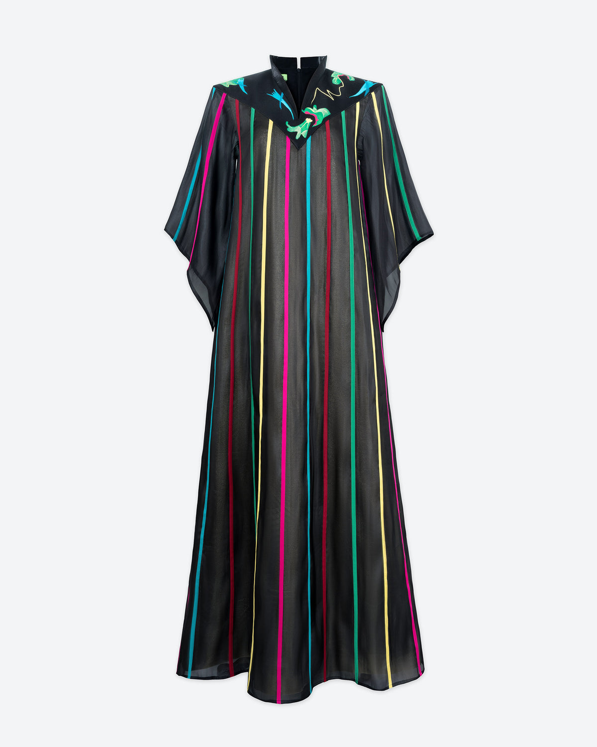 Dancing Queen - Brilliant Black Kaftan Dress