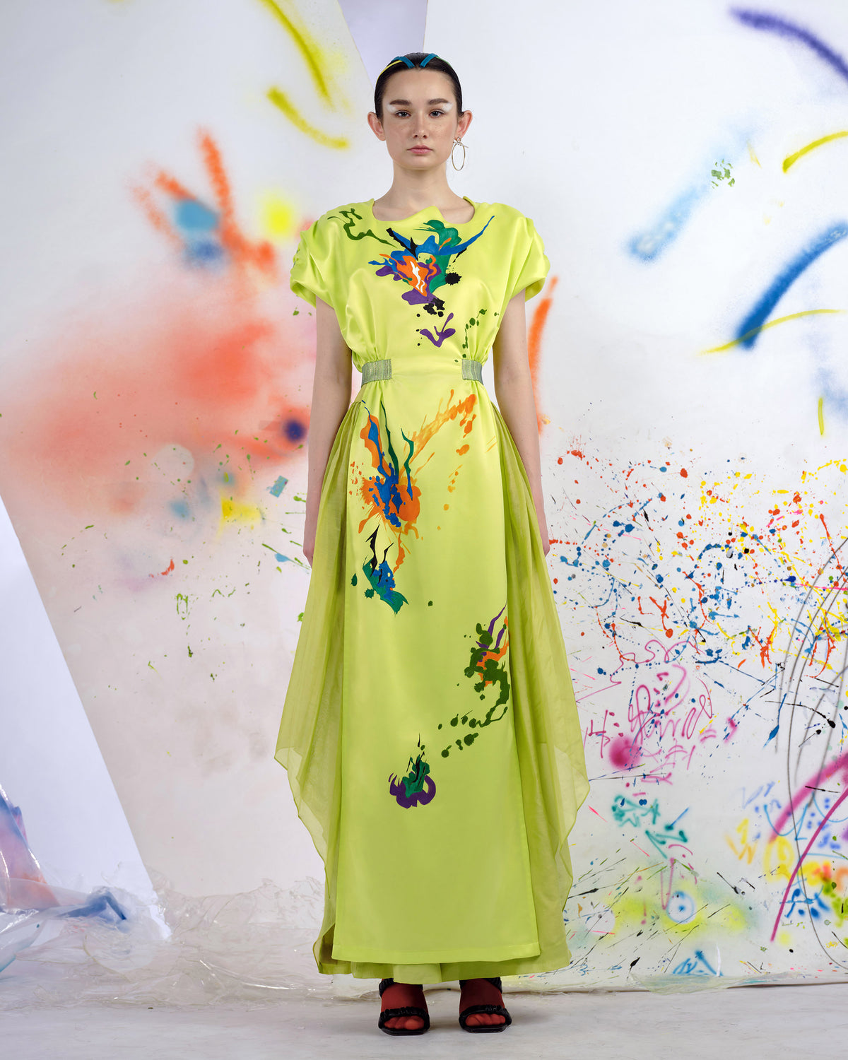 Brilliant Clouds - Gathered Contemporary Aodai