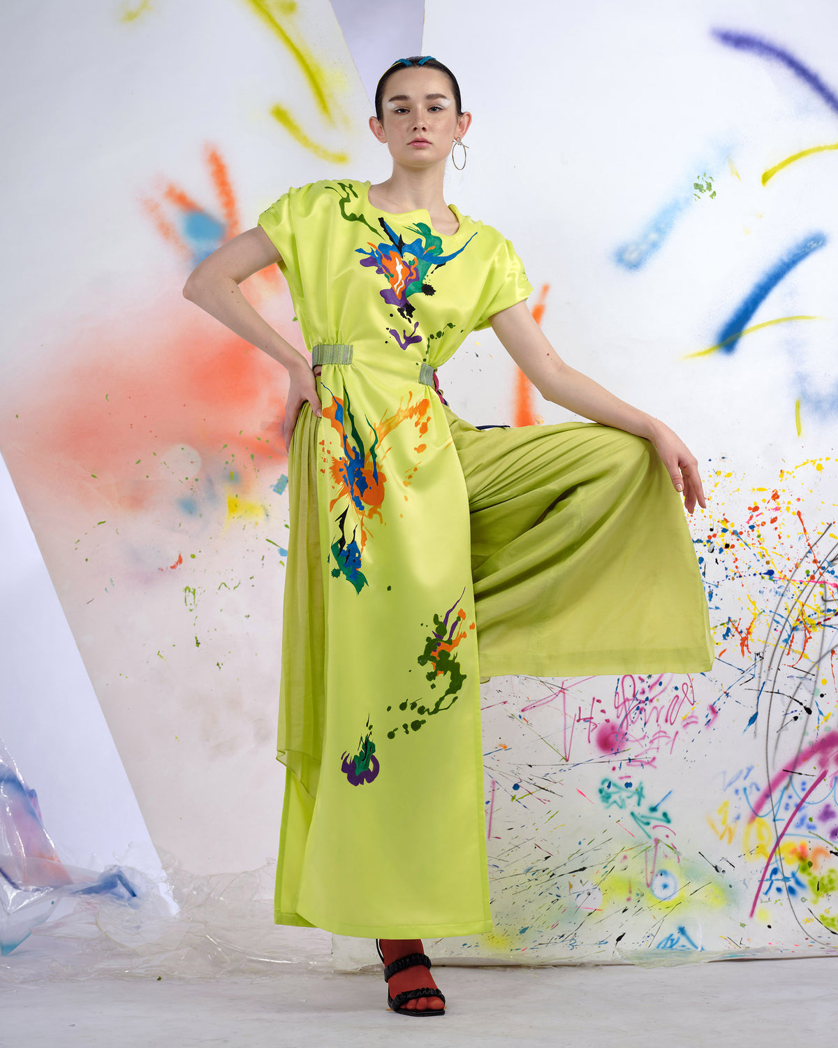 Brilliant Clouds - Gathered Contemporary Aodai
