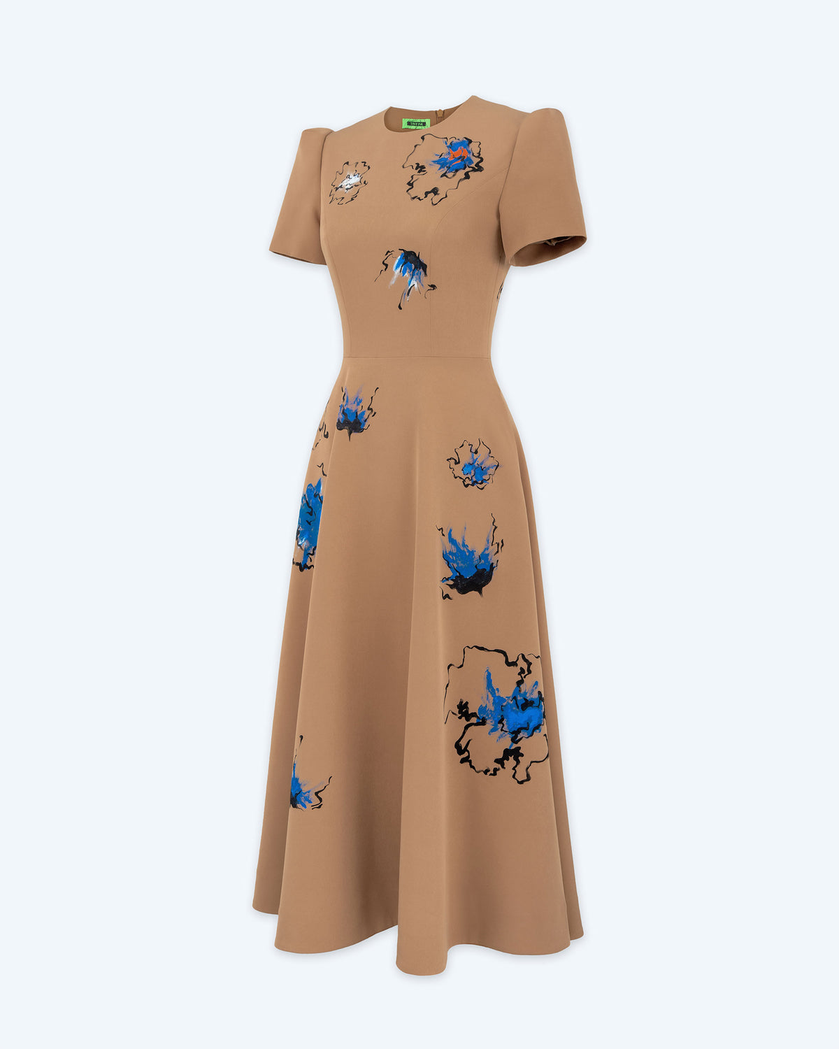 Latte Ngẫu Hứng - Đầm Nâu Fit & Flare