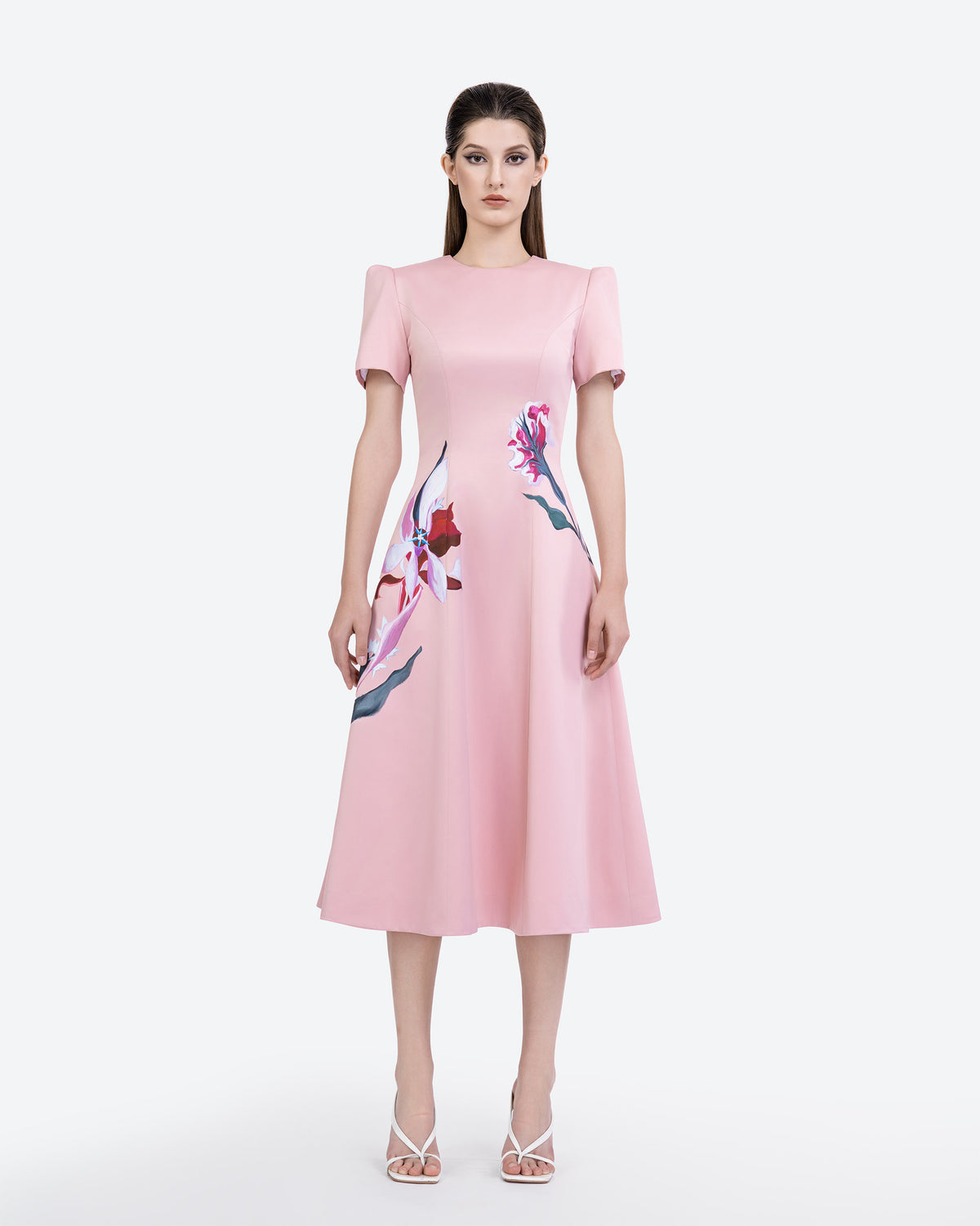 Bloom - Orchid Pink Midi Dress