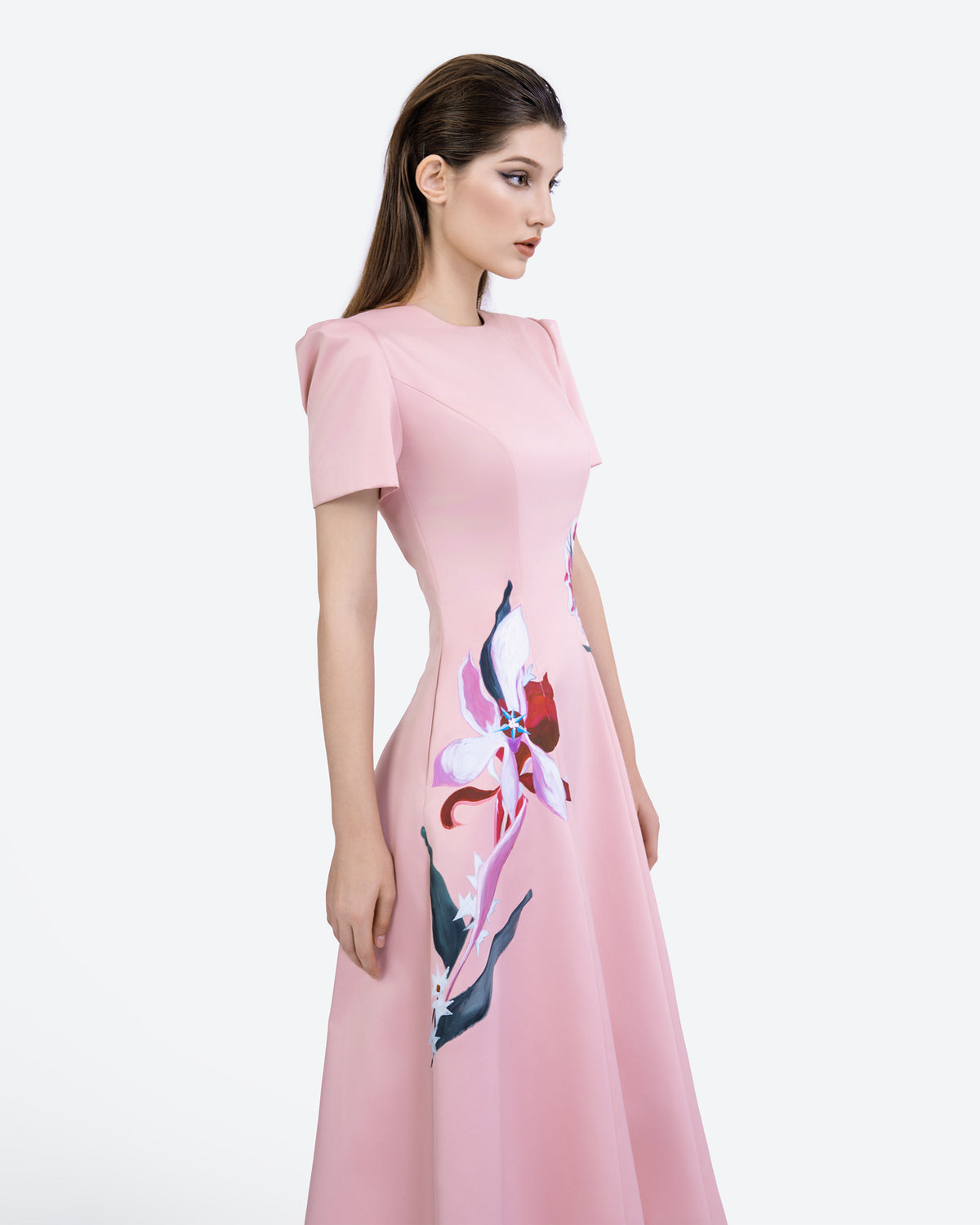 Bloom - Orchid Pink Midi Dress