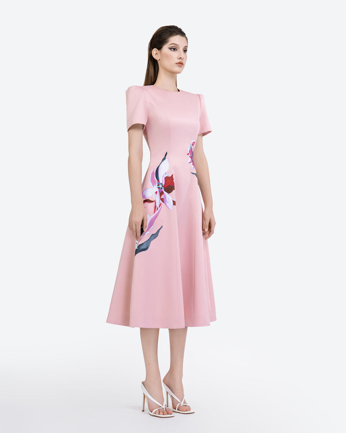 Bloom - Orchid Pink Midi Dress