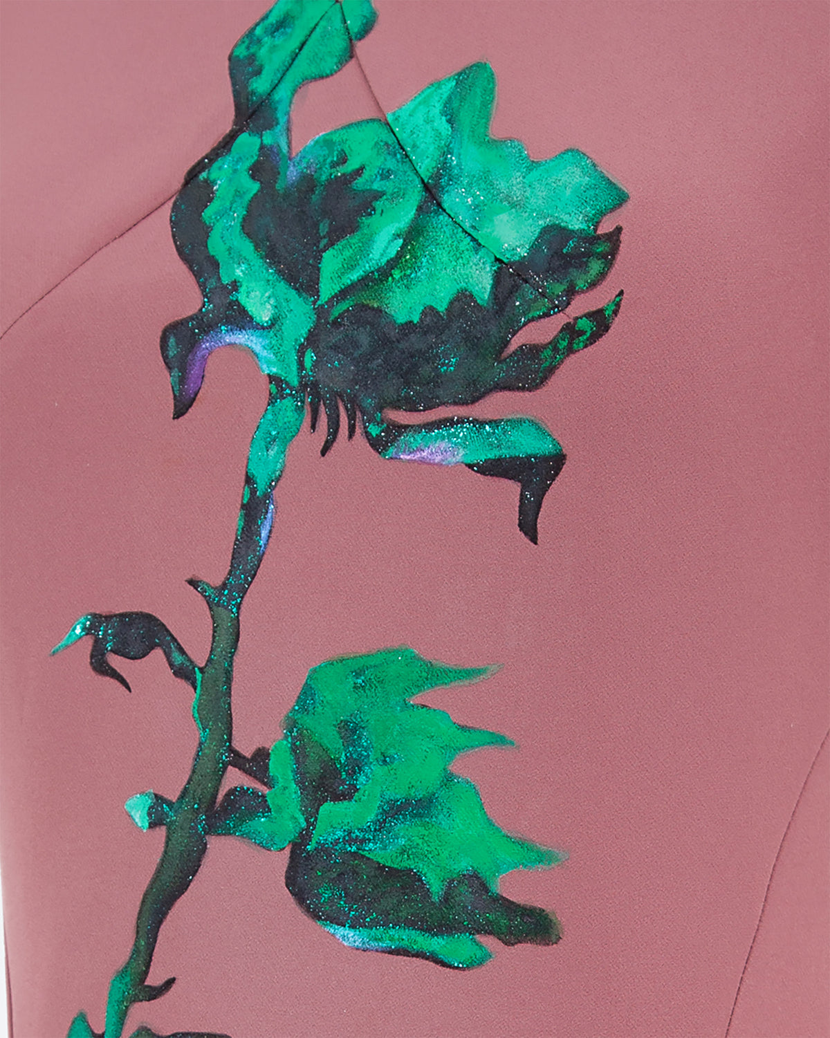 Mystic Elegance- Đầm Pegged Hồng Raspberry Glace