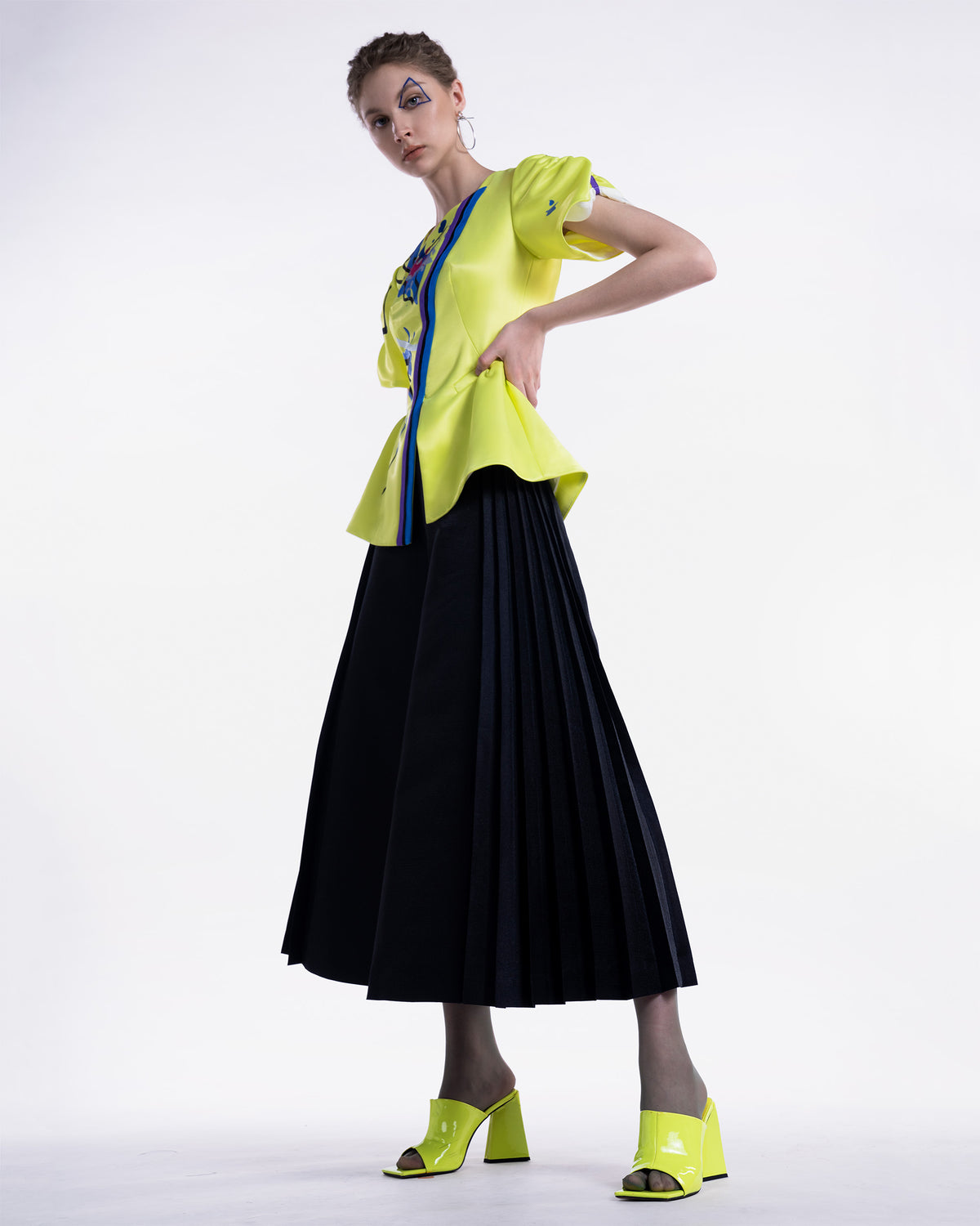 Tươi Mát - Áo Peplum Bất Đối Xứng