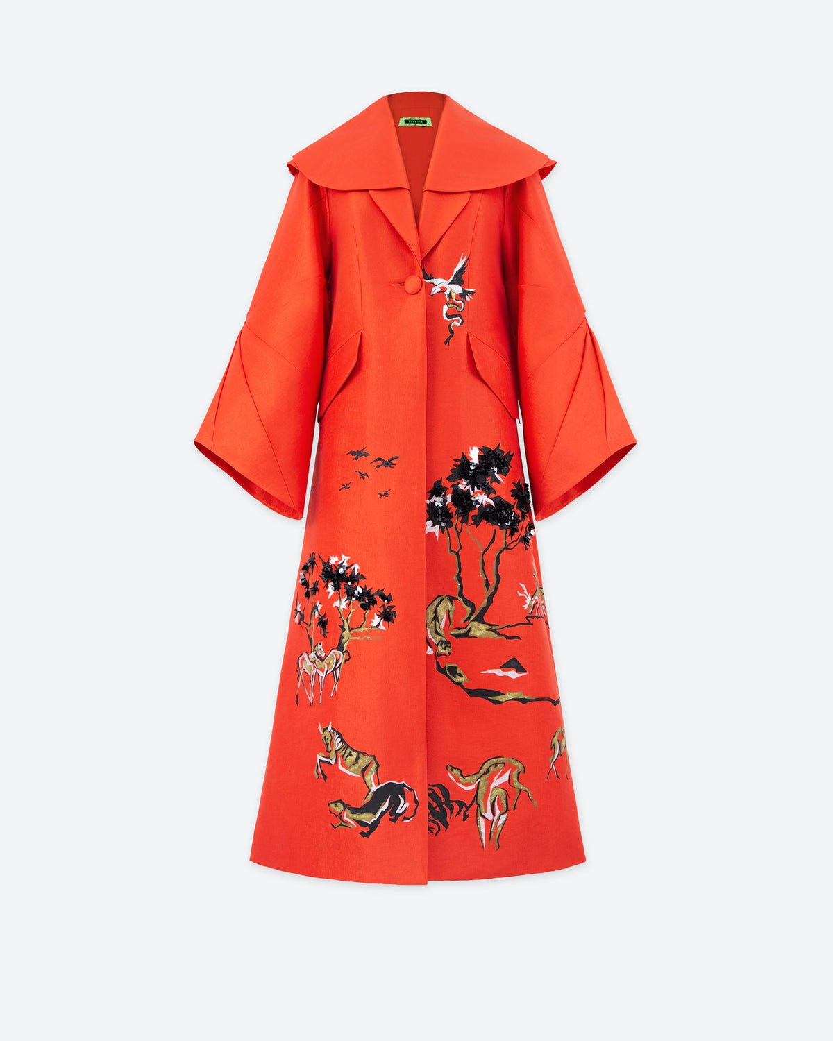 Eyes of Eden - Áo Khoác Oversized Cấu Trúc
