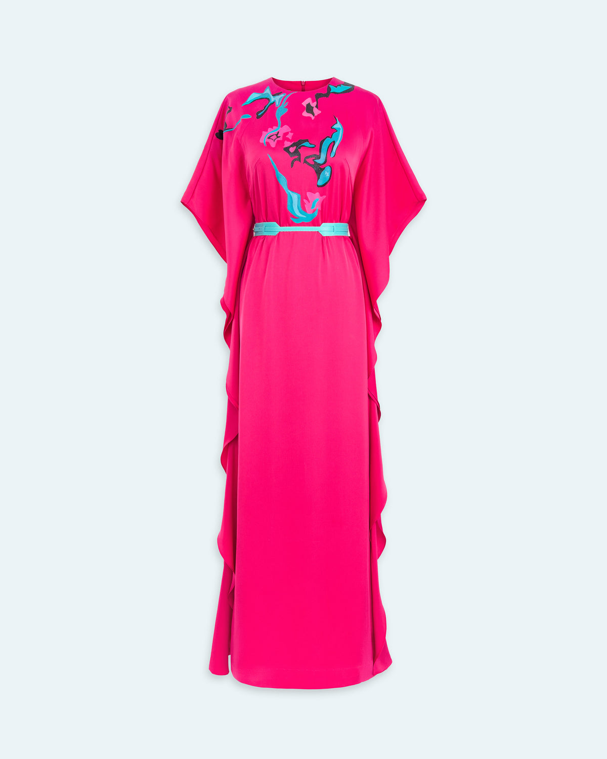 Blending - Hot Pink Contemporary AoDai