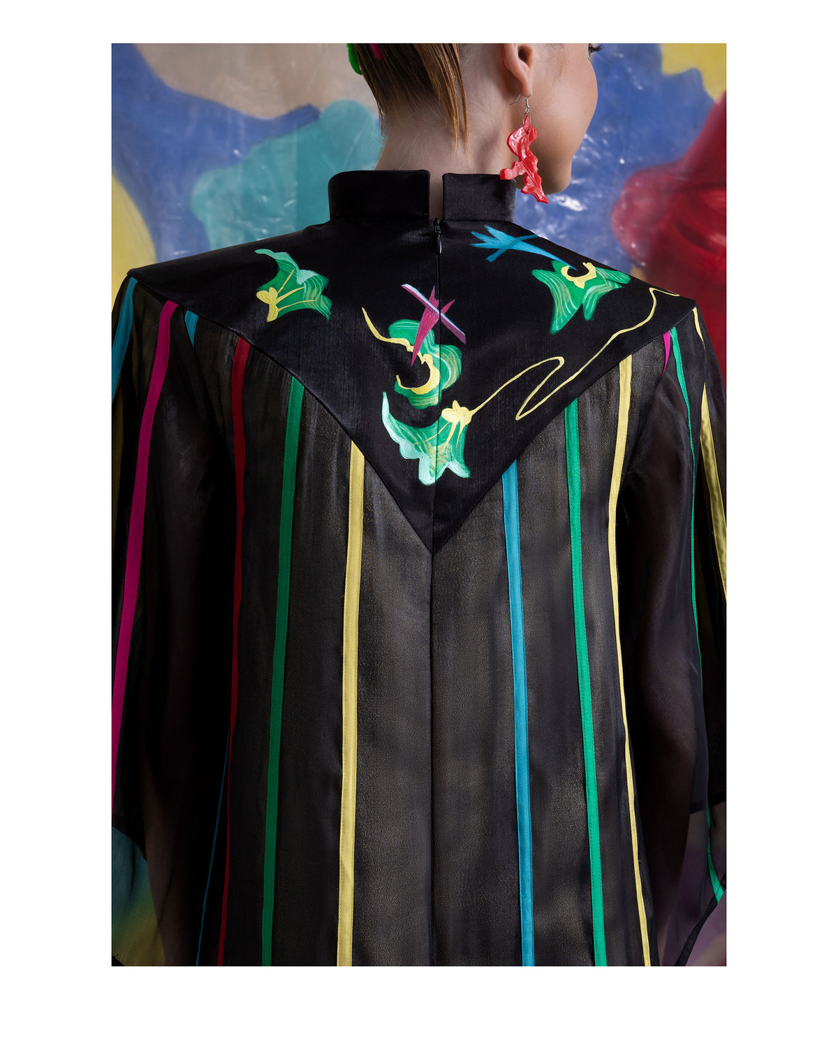 Dancing Queen - Brilliant Black Kaftan Dress