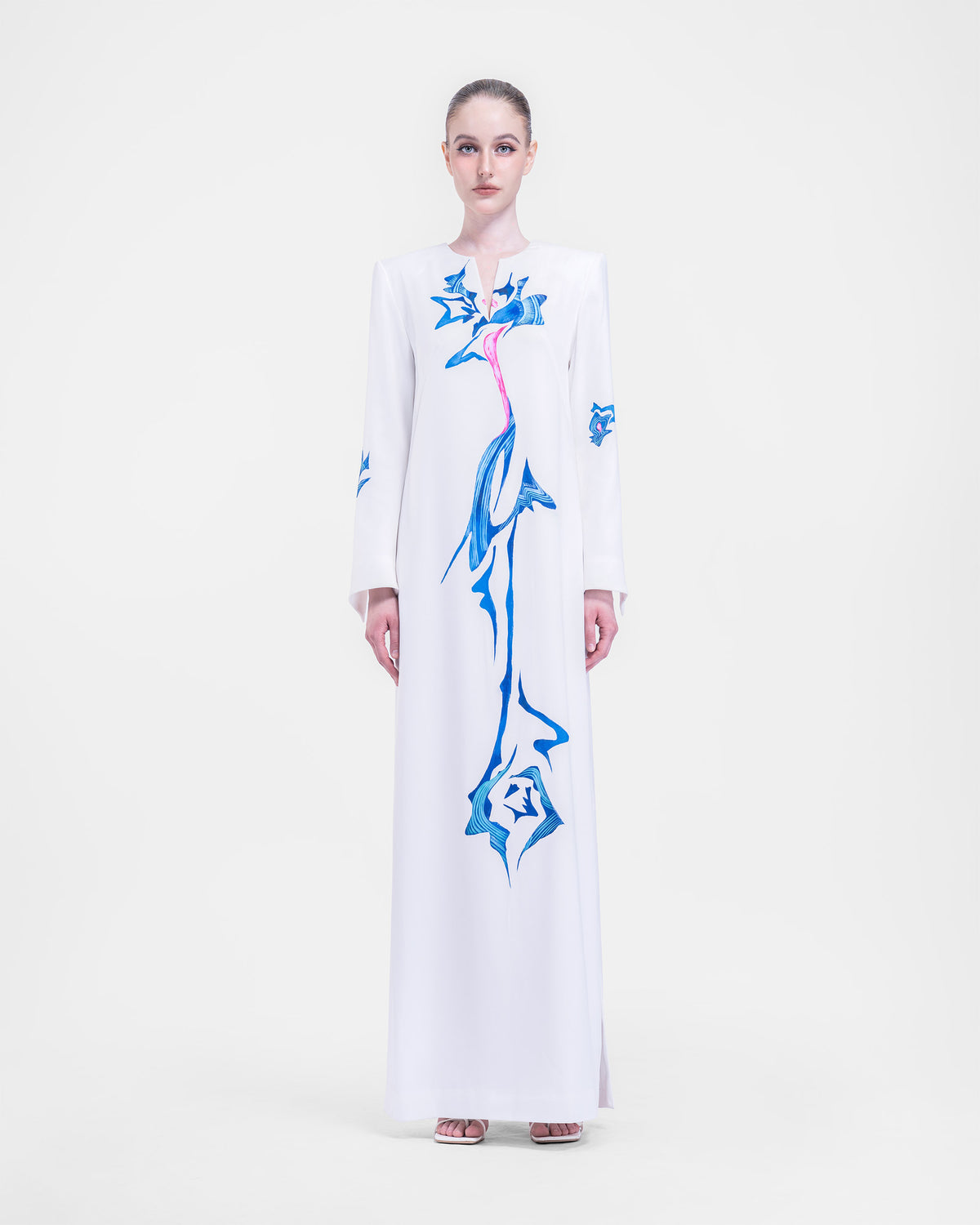 Hoa núi-kaftan Trắng Đầm