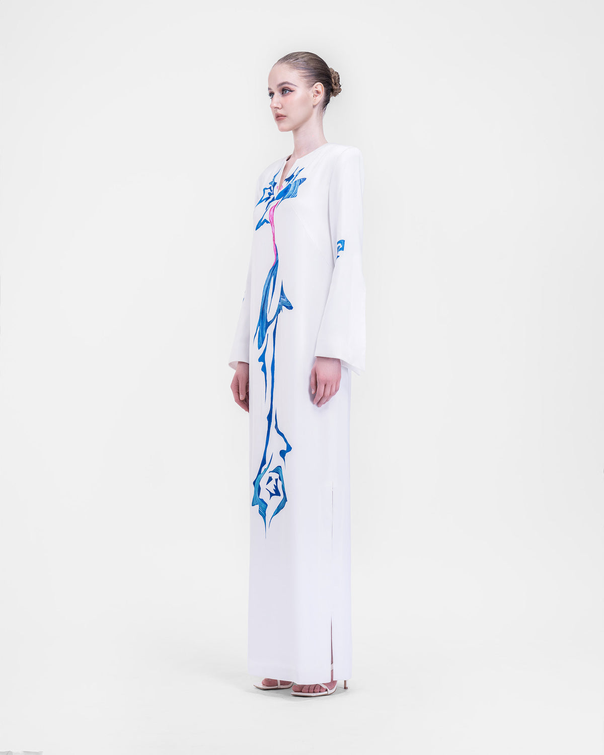 Hoa núi-kaftan Trắng Đầm