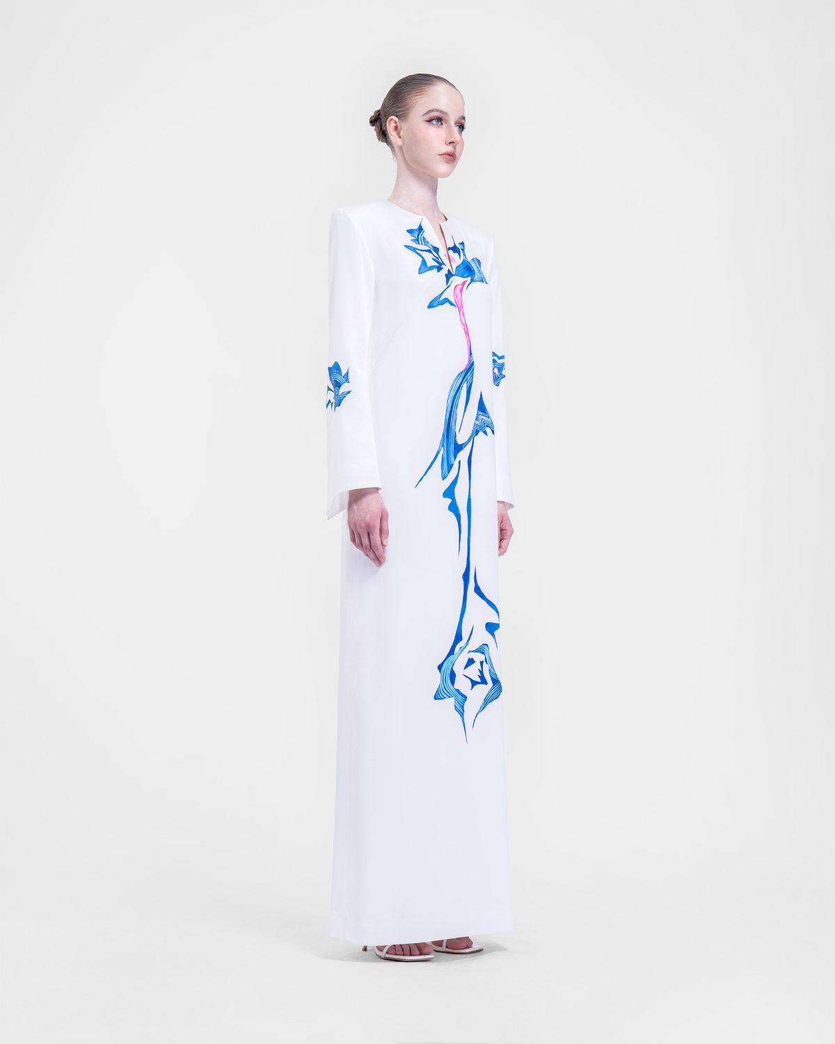 Hoa núi-kaftan Trắng Đầm
