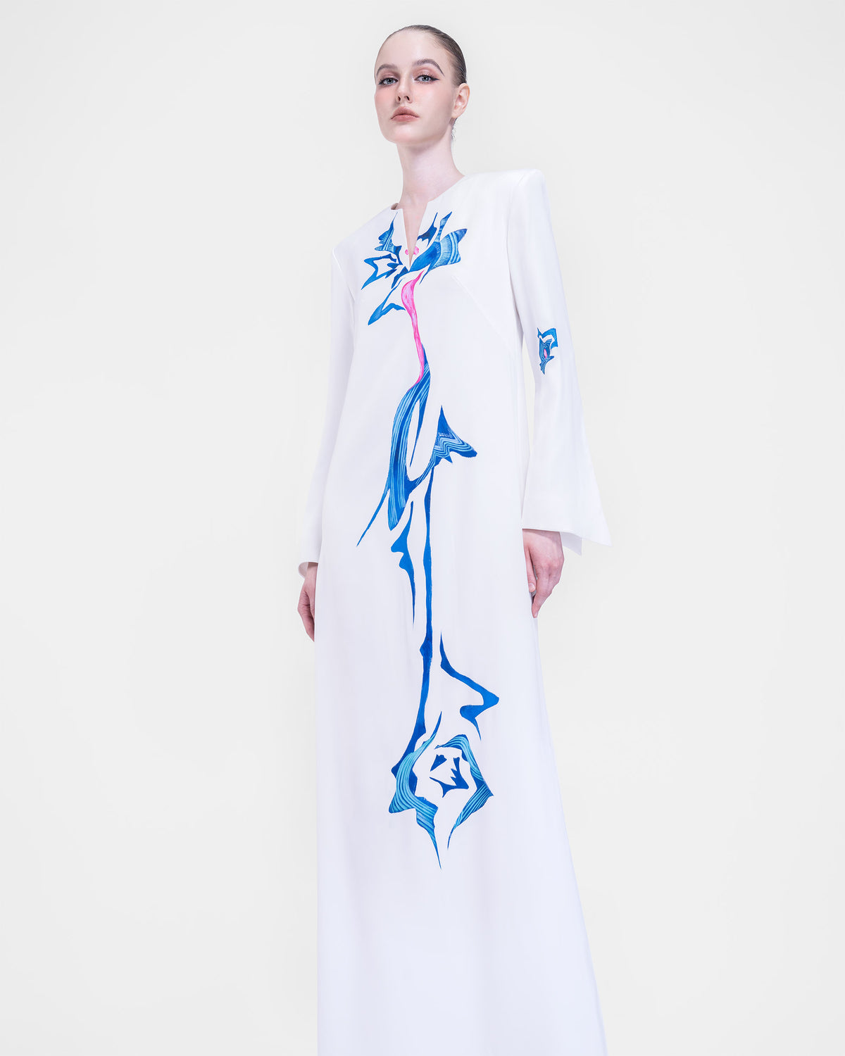 Hoa núi-kaftan Trắng Đầm