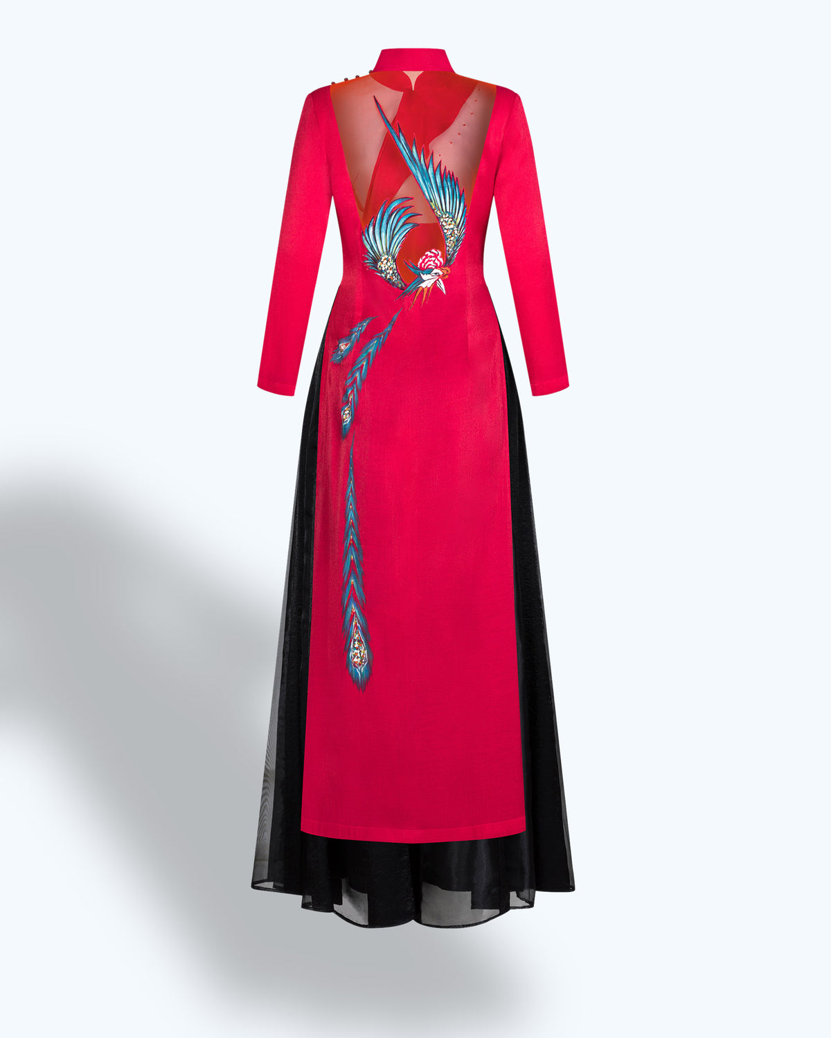 Black Phoenix - Contemporary AoDai