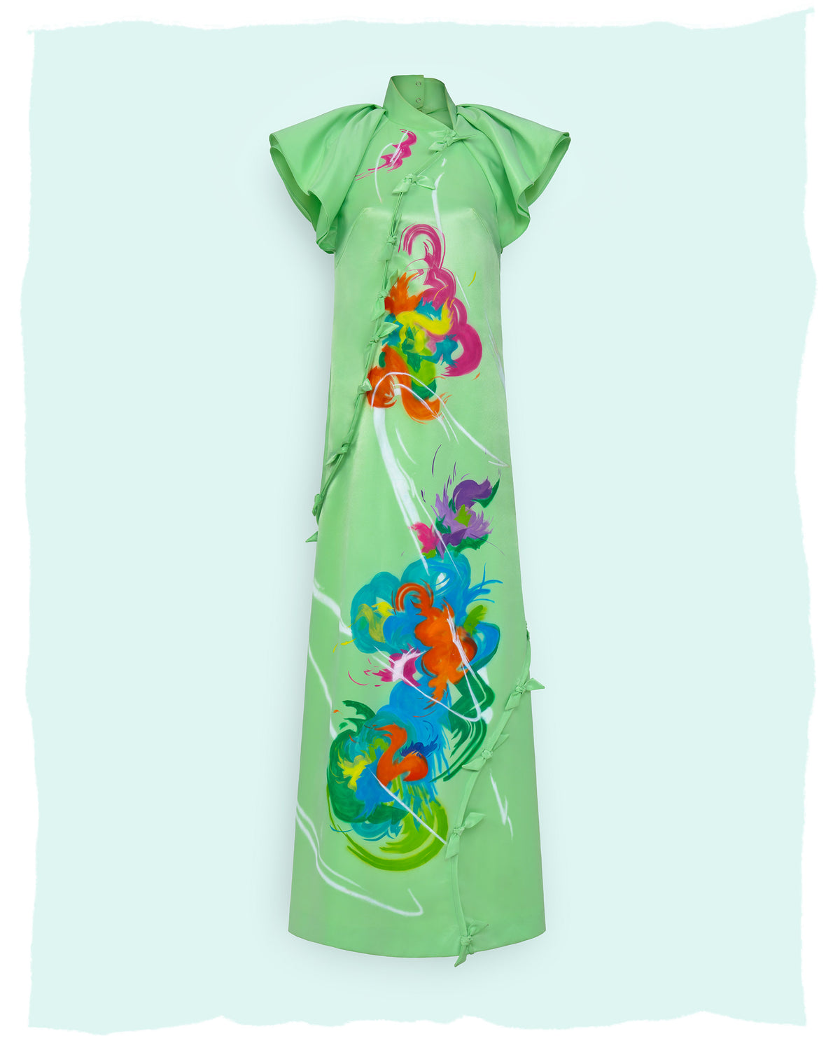 Pieces of Emotion - Mint Gown Dress