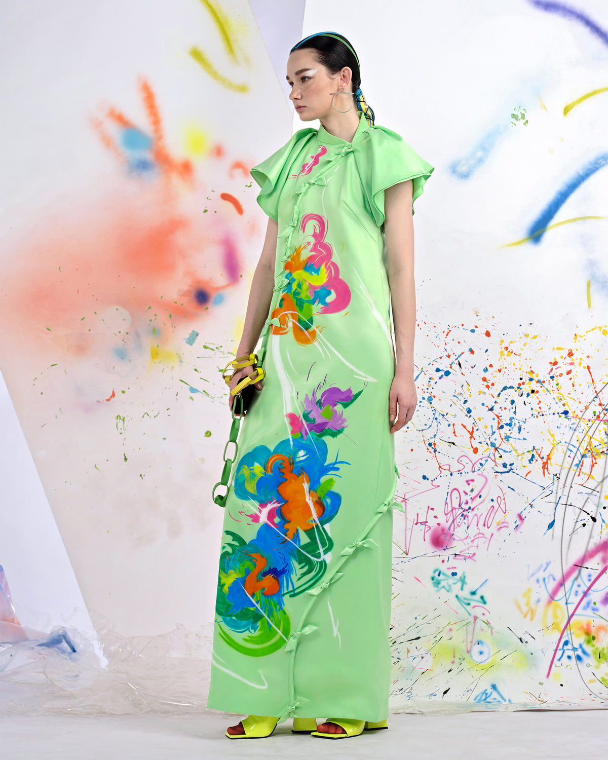 Pieces of Emotion - Mint Gown Dress