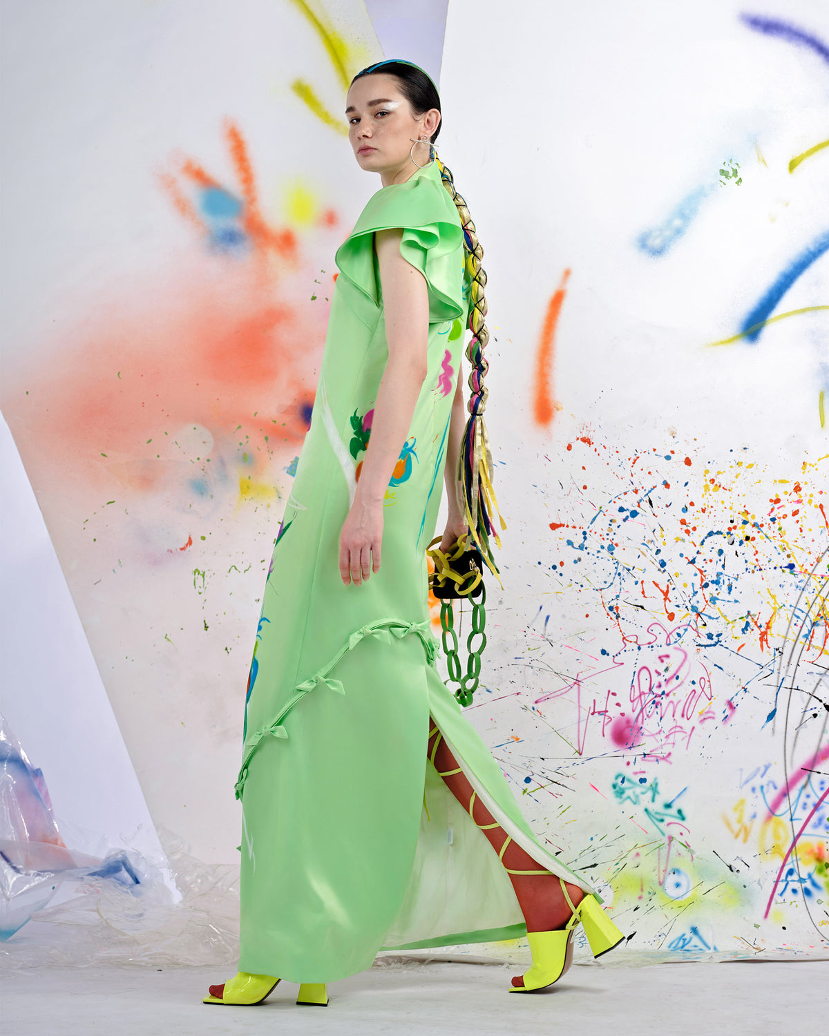 Pieces of Emotion - Mint Gown Dress