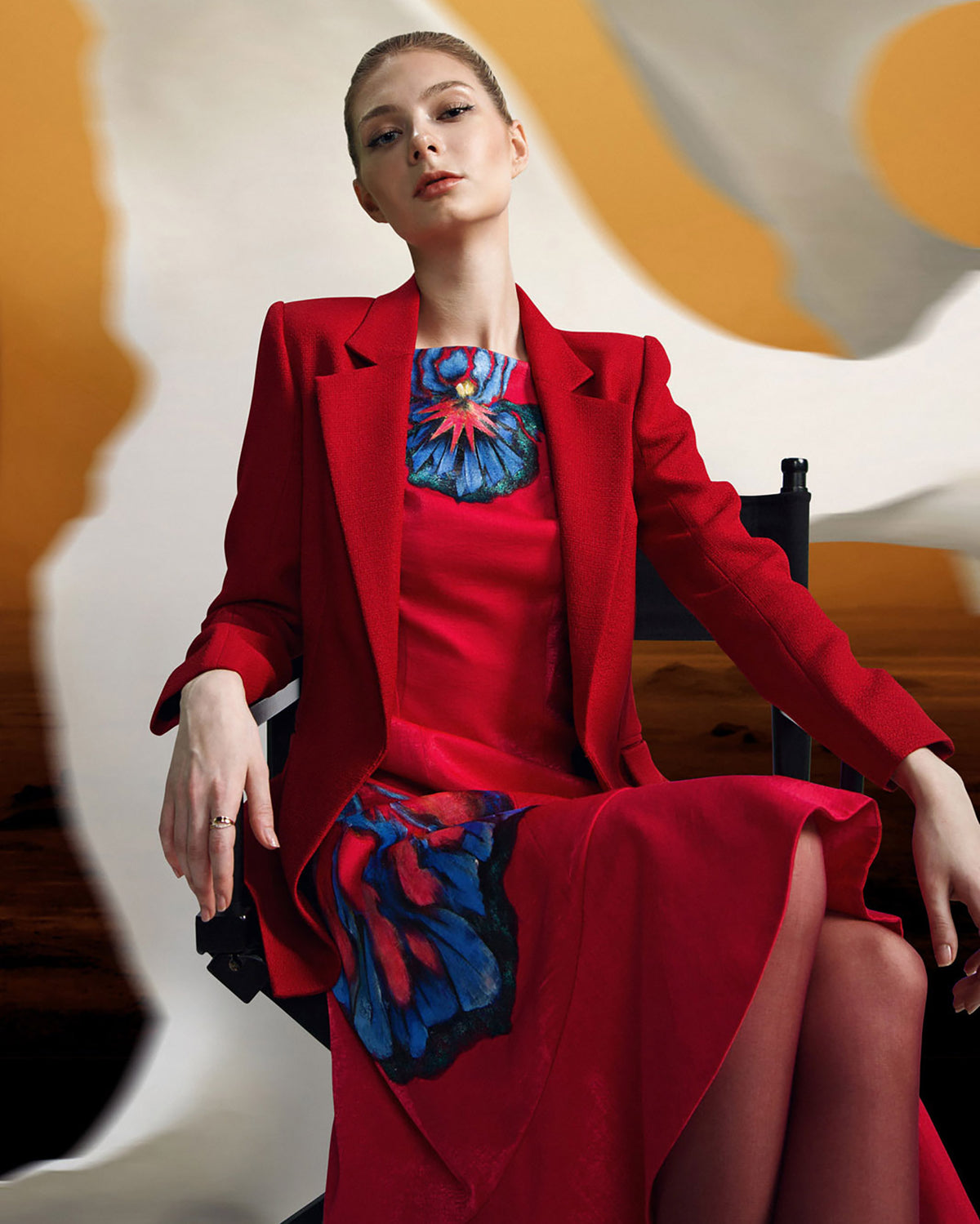 Sculpted Edge – Tailored Power Blazer