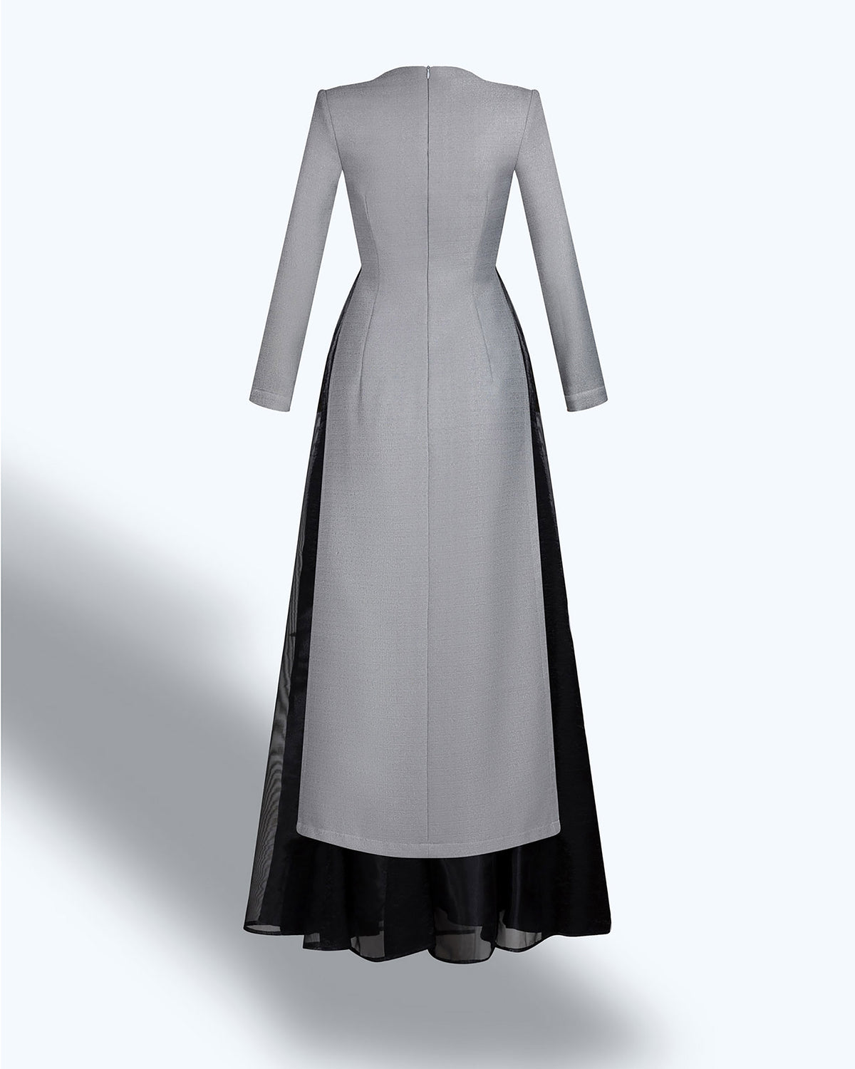 Dragon Abstract-painted Contemporary AoDai
