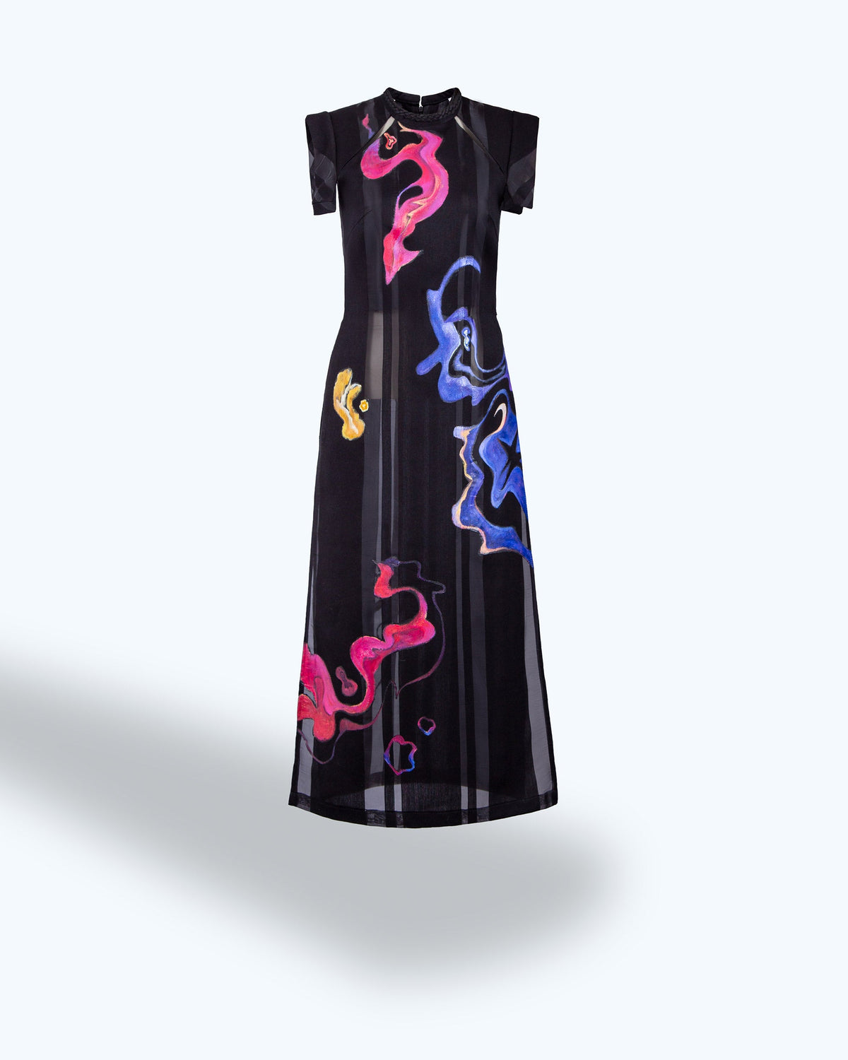 TinyInk-LN21-black-hand-pianted-abstract-sleeveless-aodai