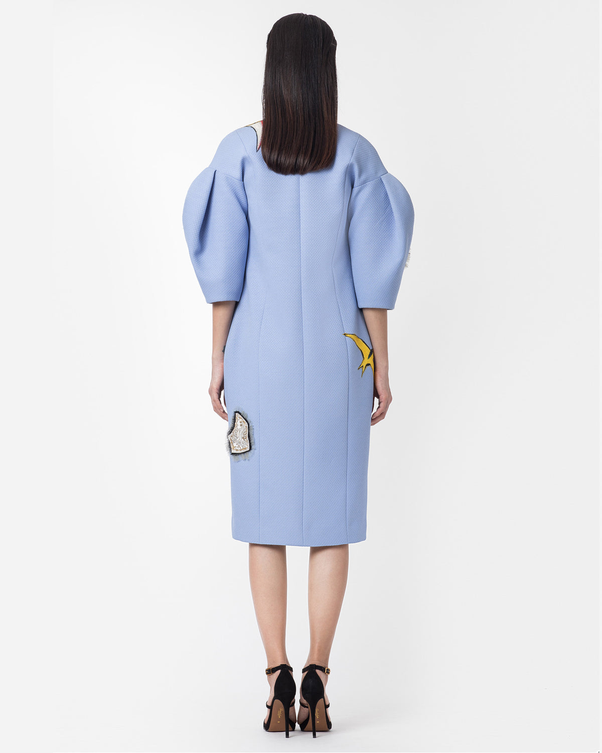 Elysian Dreamscape - Oversized Coat Tay Cấu Trúc