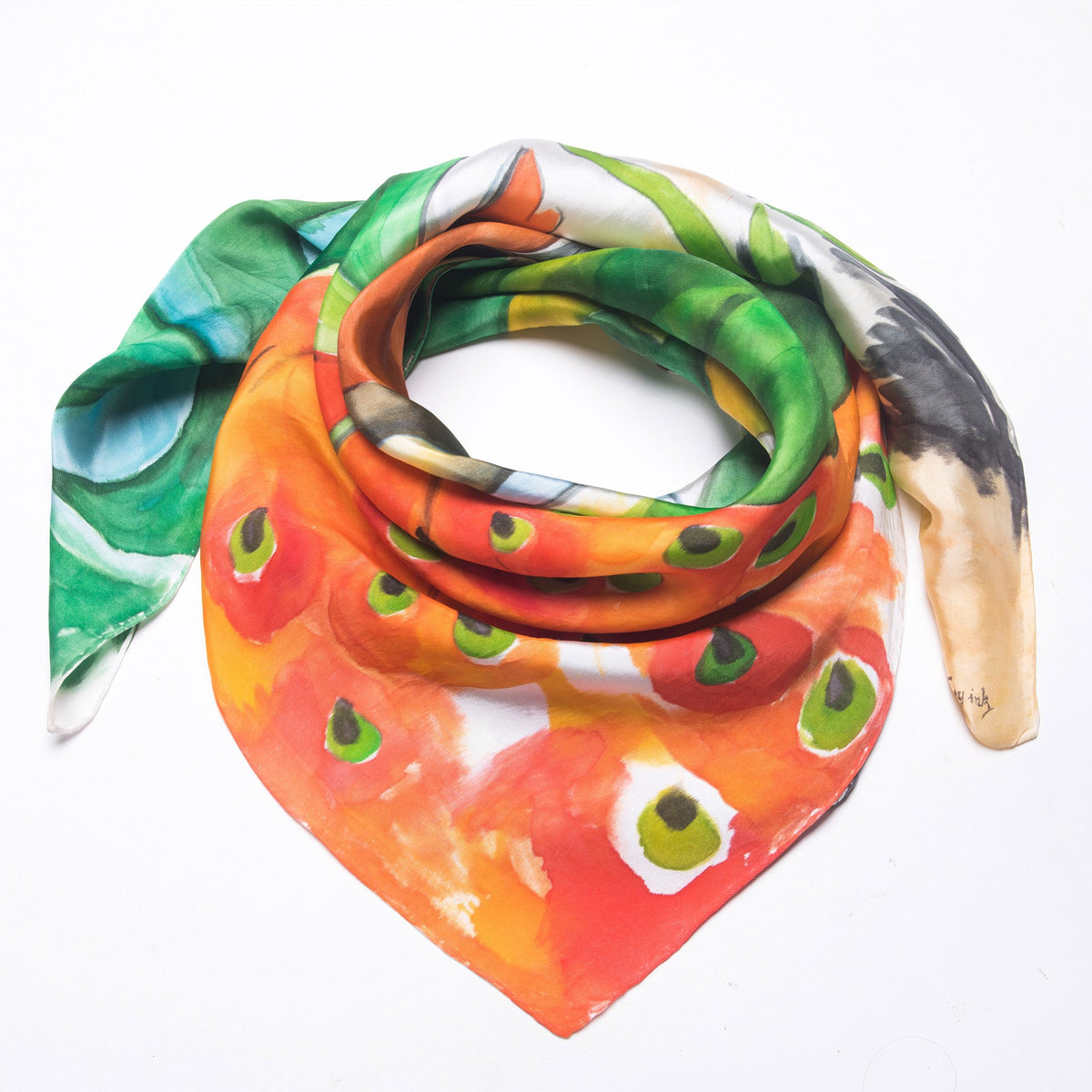 TinyInk-peacock-hand-painted-silk-scarf