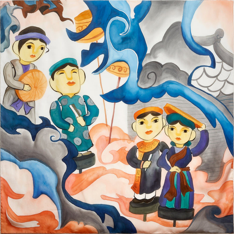 TinyInk-vietnamese-water-puppet-hand-painted-silk