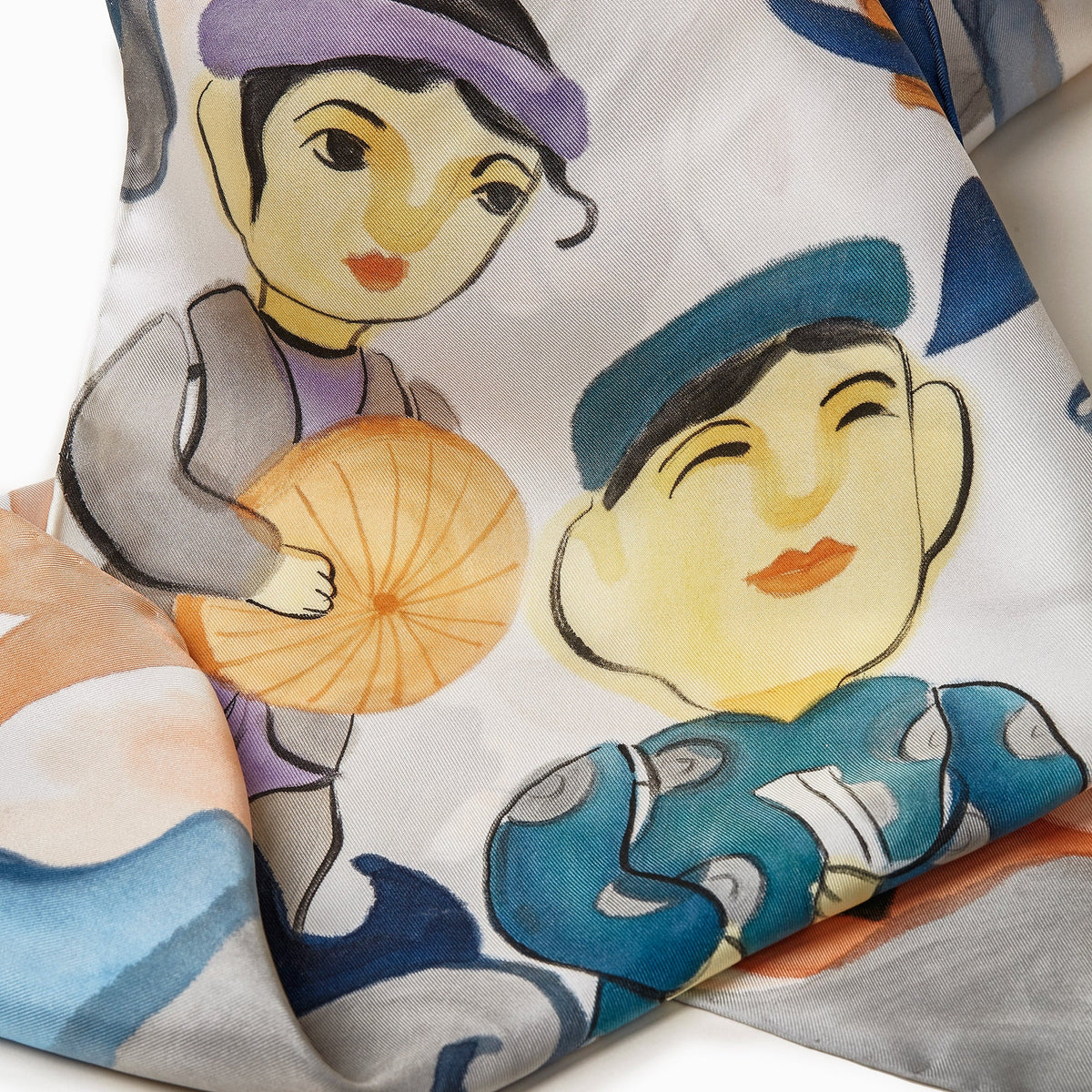 TinyInk-vietnamese-water-puppet-hand-painted-silk