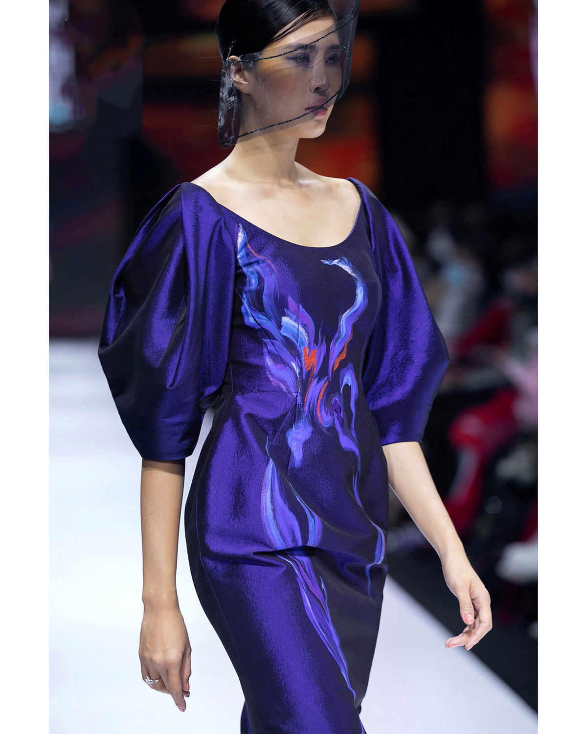 Dancing Flower - Đầm Midi Xanh