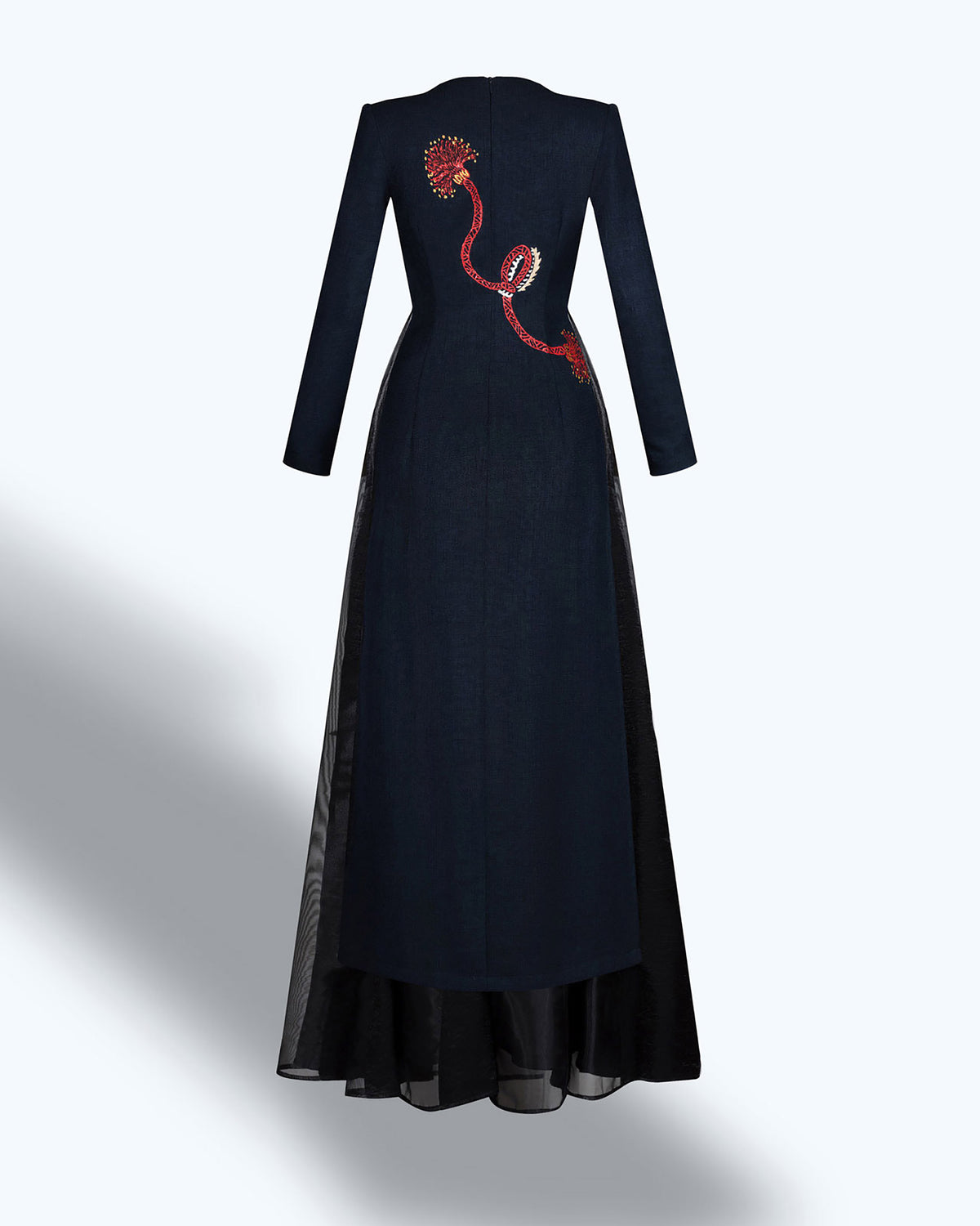 Dragon and Rope - Contemporary AoDai