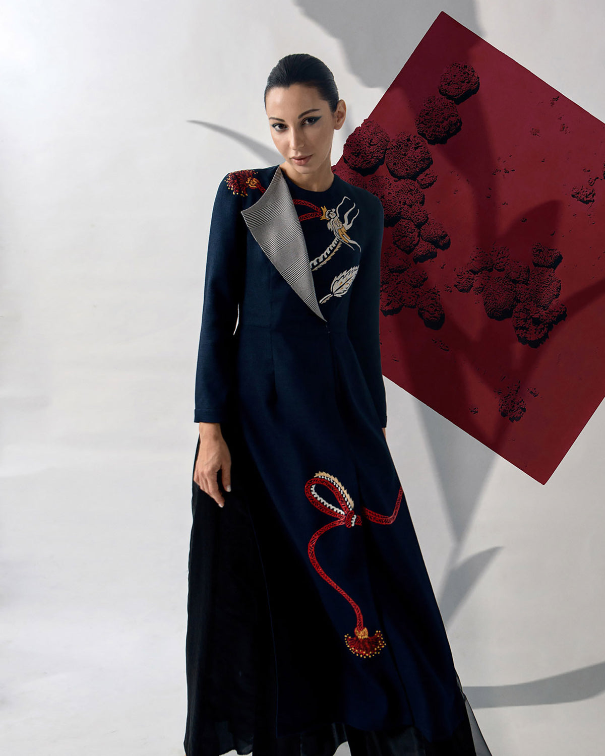 Dragon and Rope - Contemporary AoDai