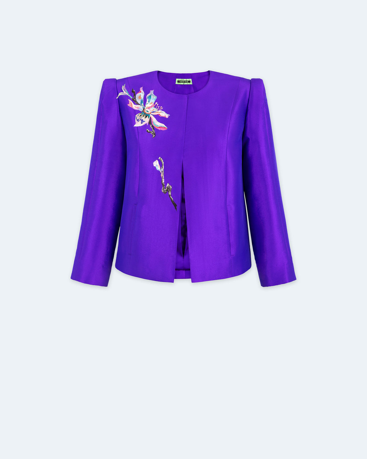 Bloom - Royal Indigo Taffeta Jacket