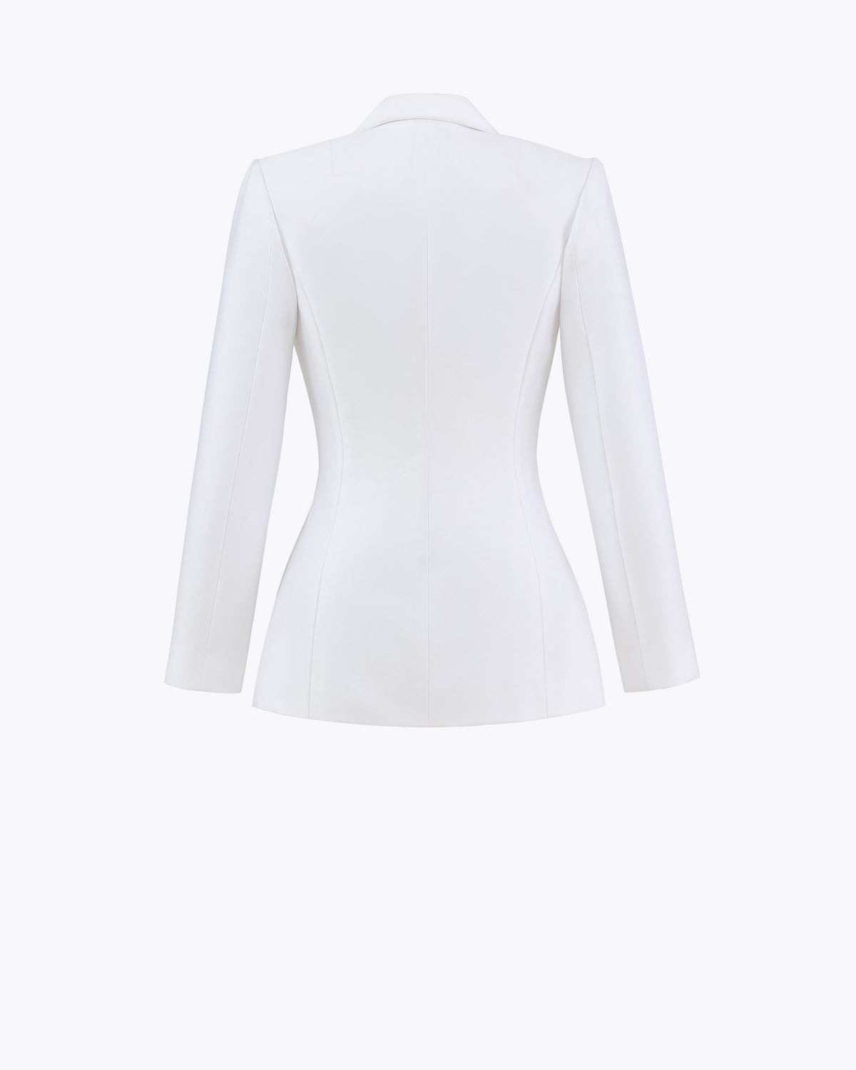 The Shadow - White Orchid Sculpted Blazer
