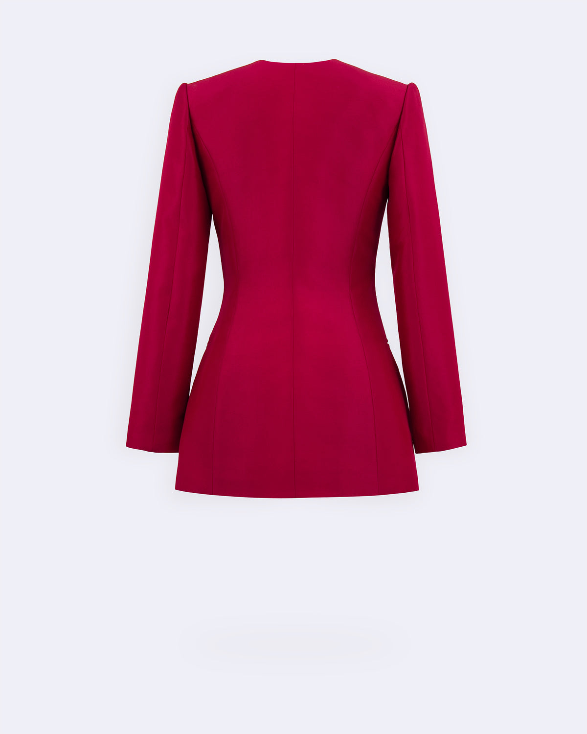 The Iris Waltz – Burgundy Red Blazer