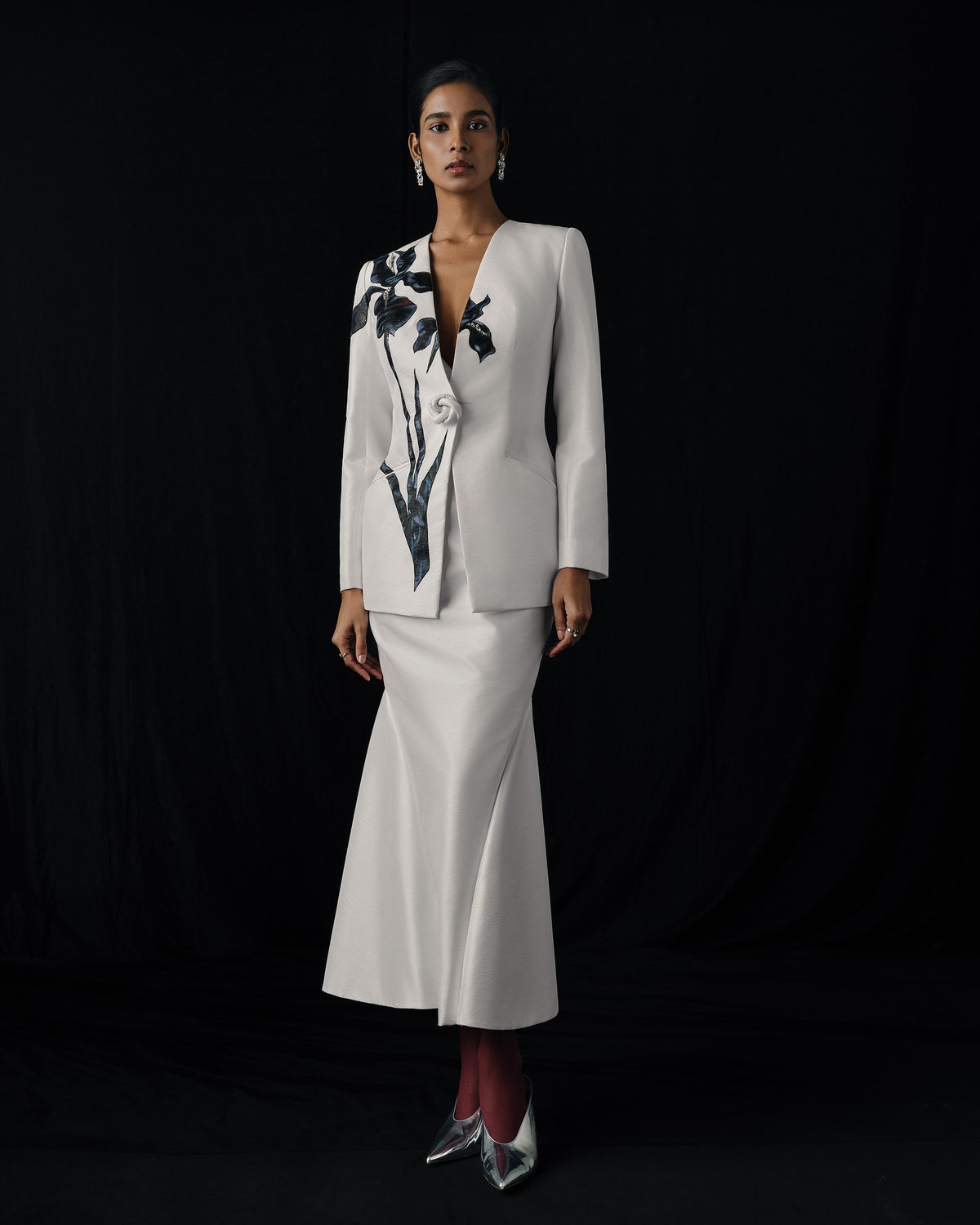 White Night – Iris Taffeta Blazer
