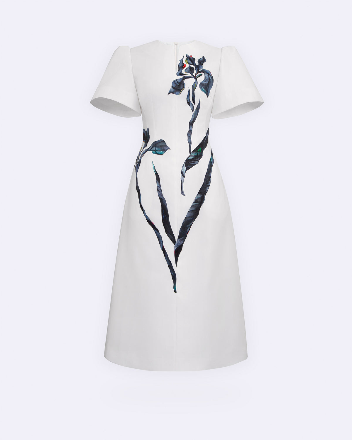 Conversation – Voluminous A-line Midi Dress