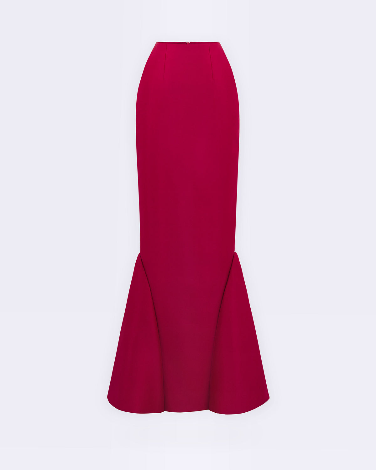 Iris Waltz – Mermaid Burgundy Red Maxi Skirt
