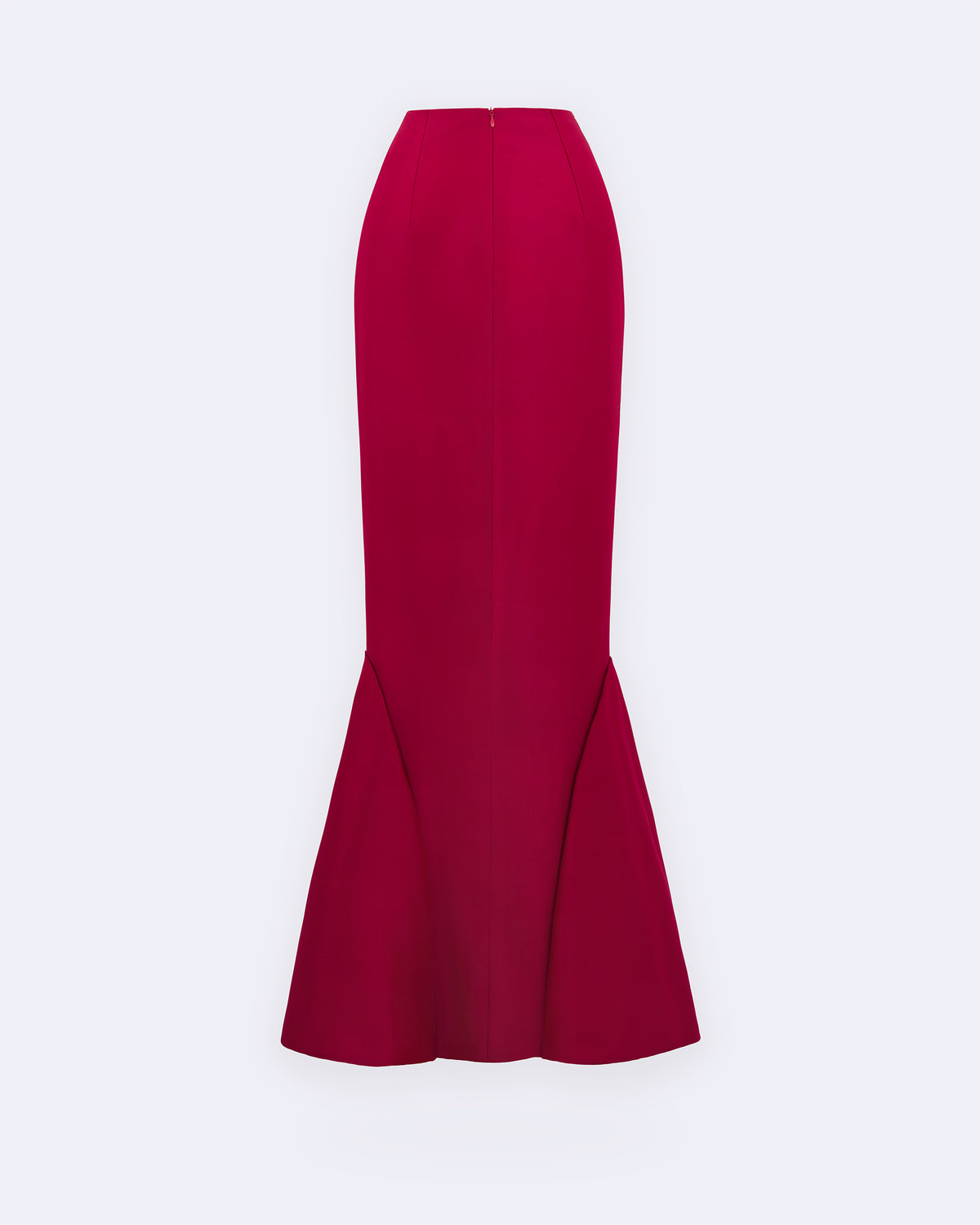 Iris Waltz – Mermaid Burgundy Red Maxi Skirt