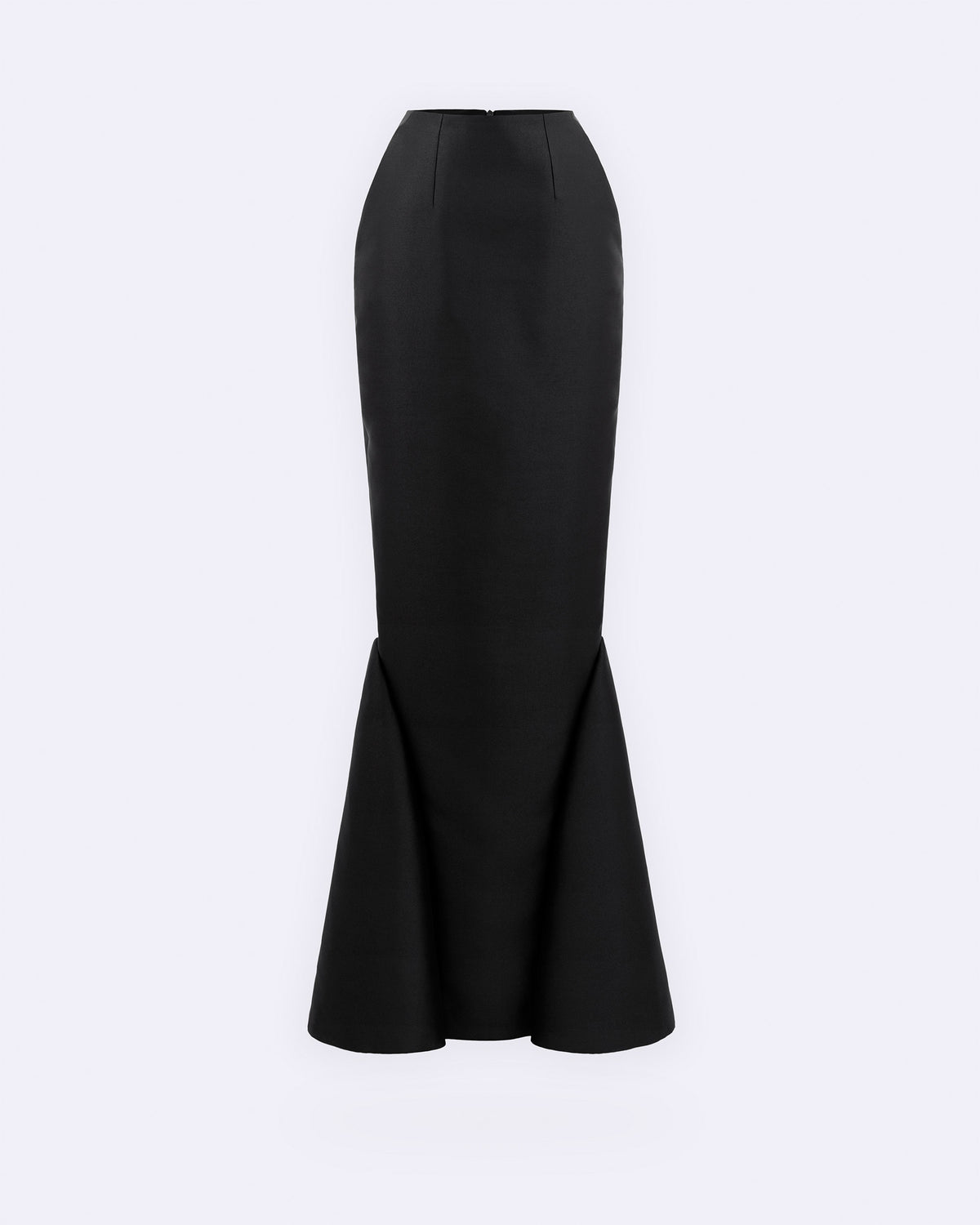 Stillness – Mermaid Charcoal Black Maxi Skirt