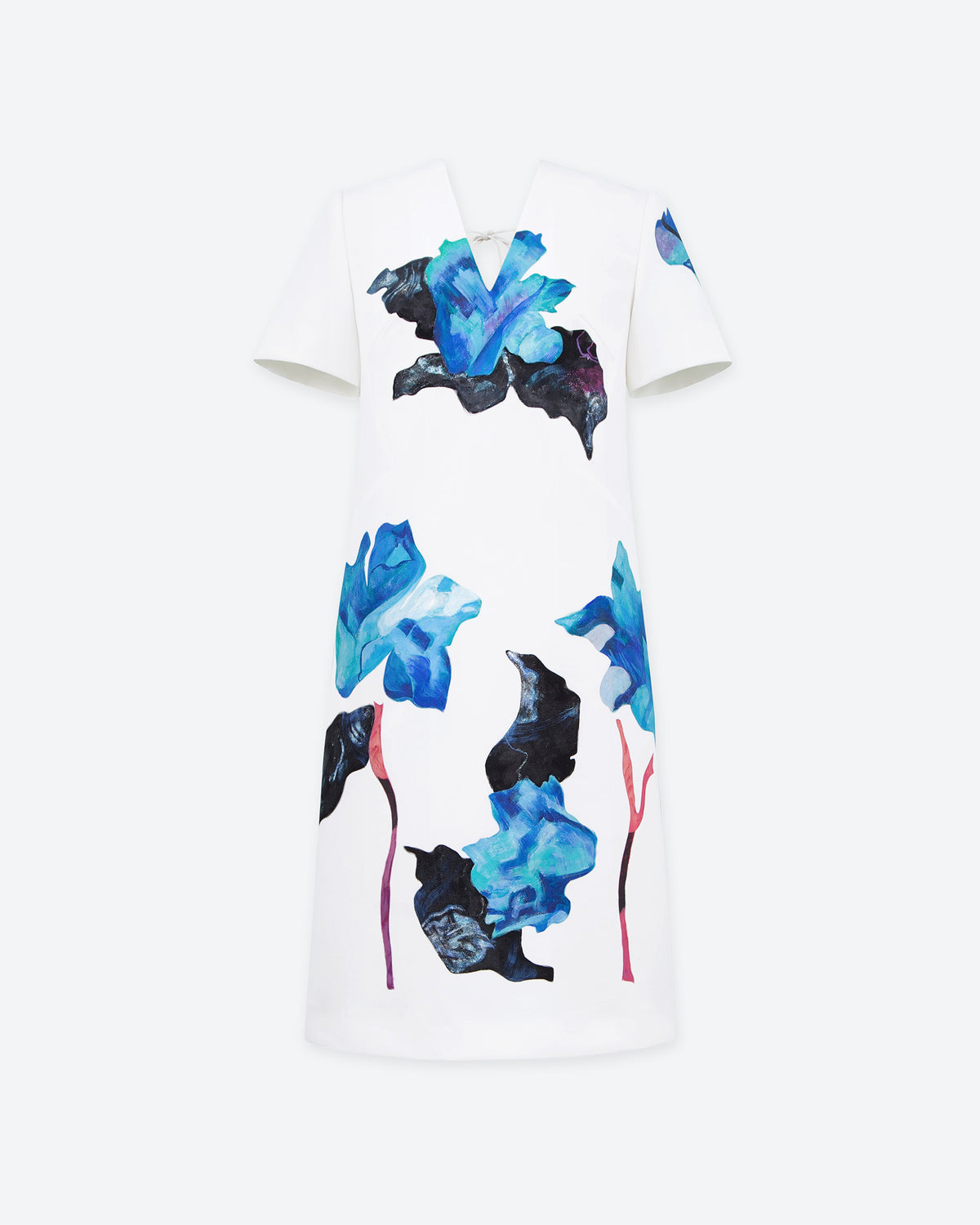 Mirage Breath - Ivory White Mini Dress