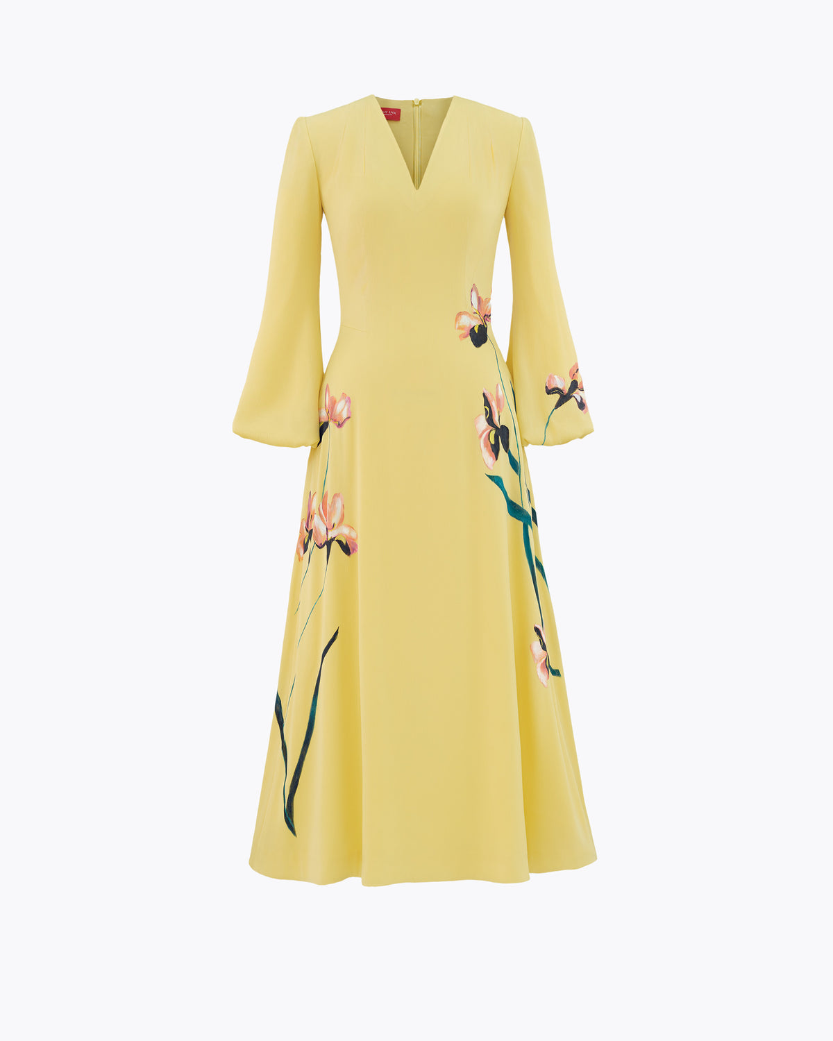 Meadow Whisper - V-Neck Flared Dress