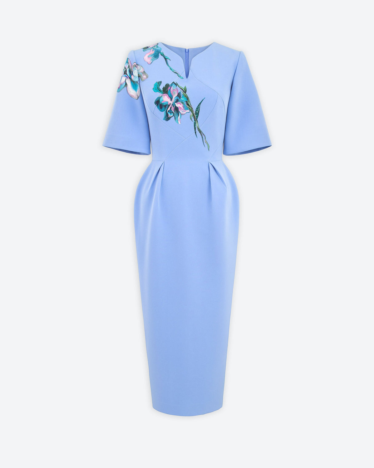 Serenity Blossom - Blue Sky Pegged Dress