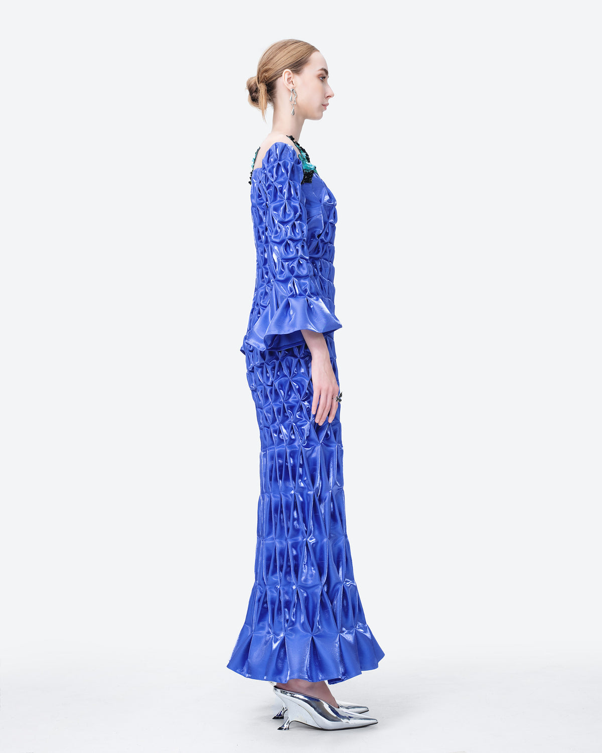 Gem Cloud - Smocking Maxi Dress