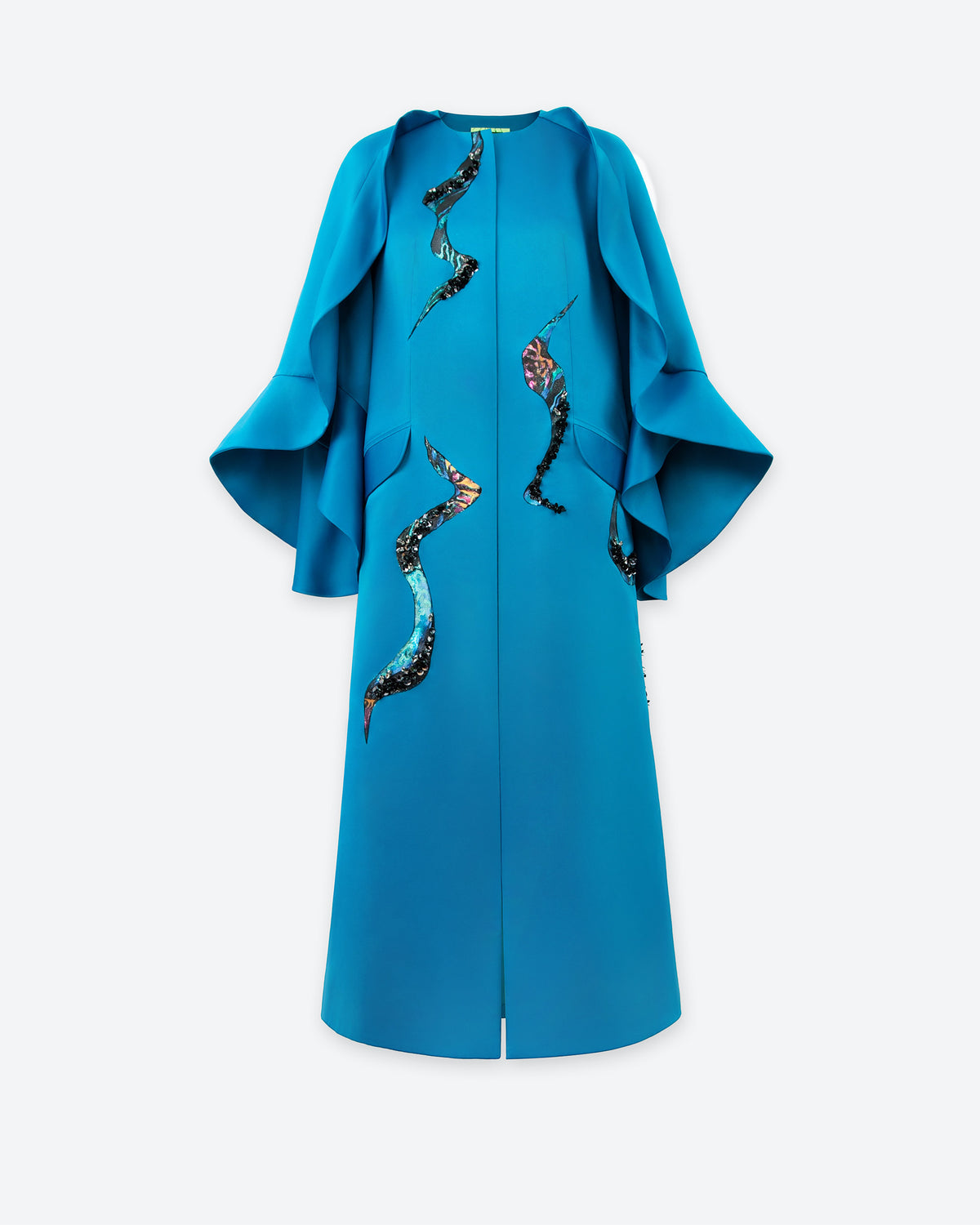 Poppy of The Moon - Oversized Artistic Evening Coat