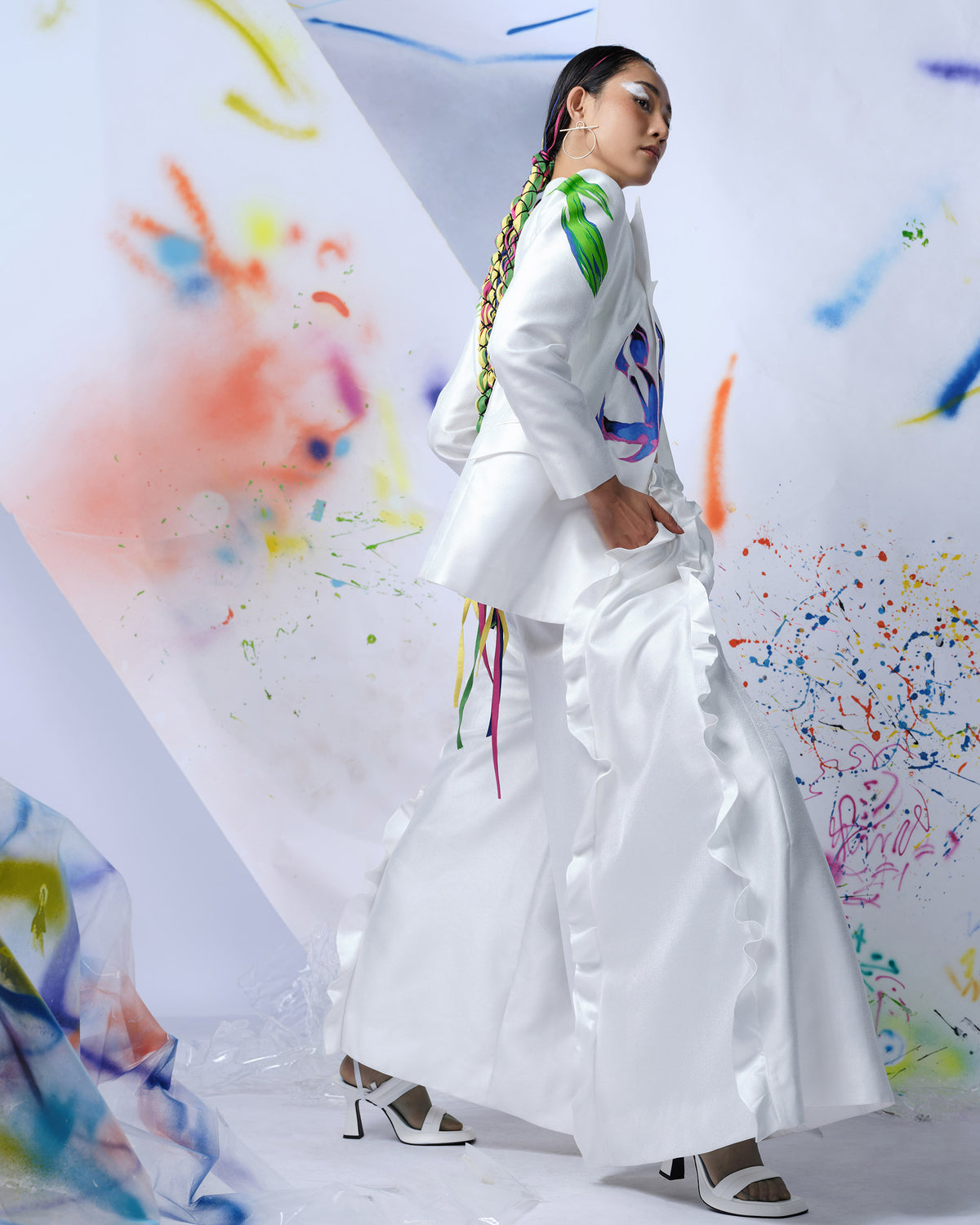 White Dragon Tailored Blazer