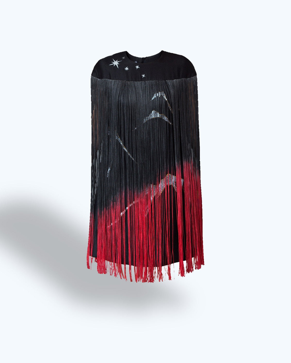 TinyInk-Fallwiner19-black-hand-painted-abstract-fringer-mini-dress