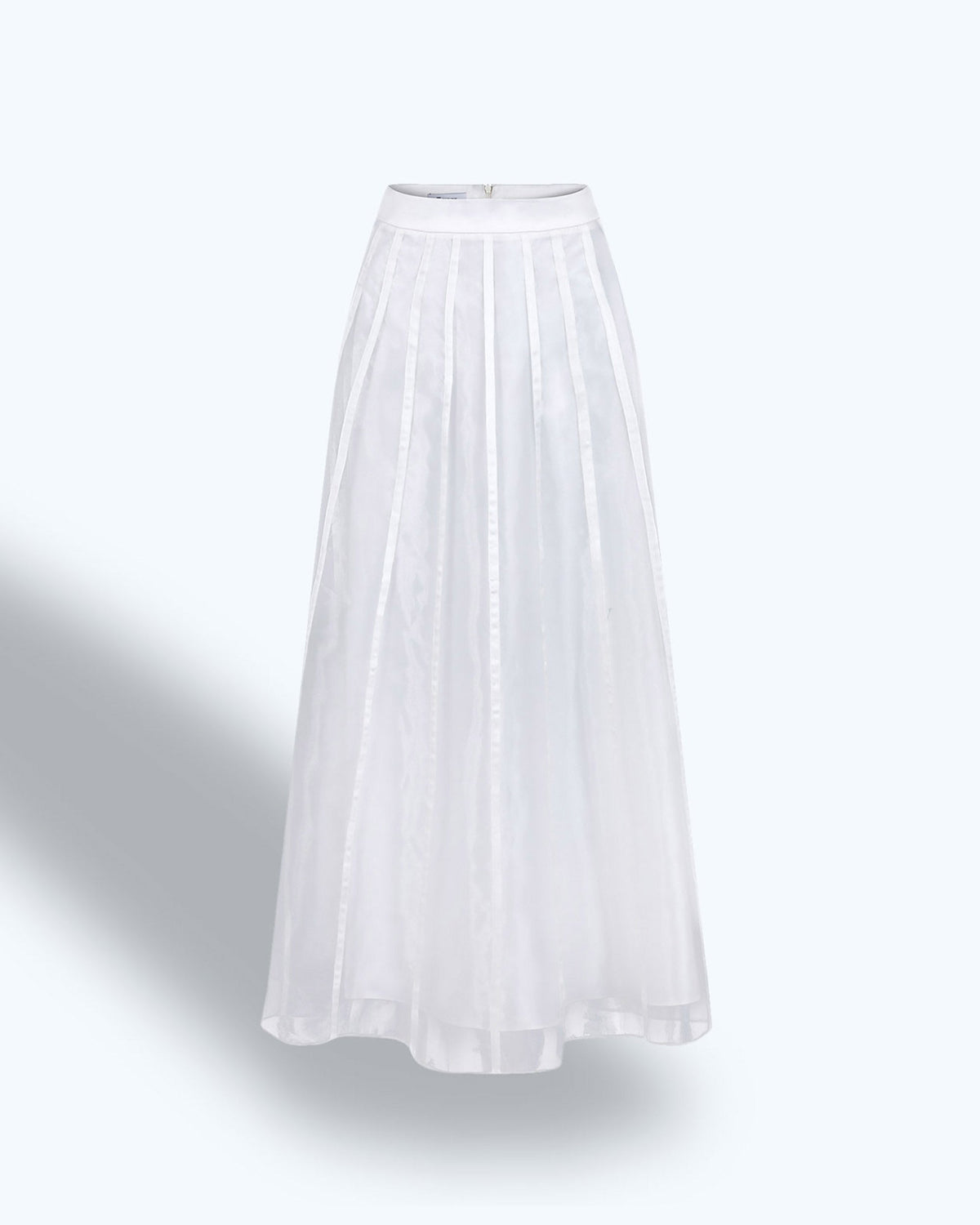 TinyInk-White-organza-panel-maxi-skirt