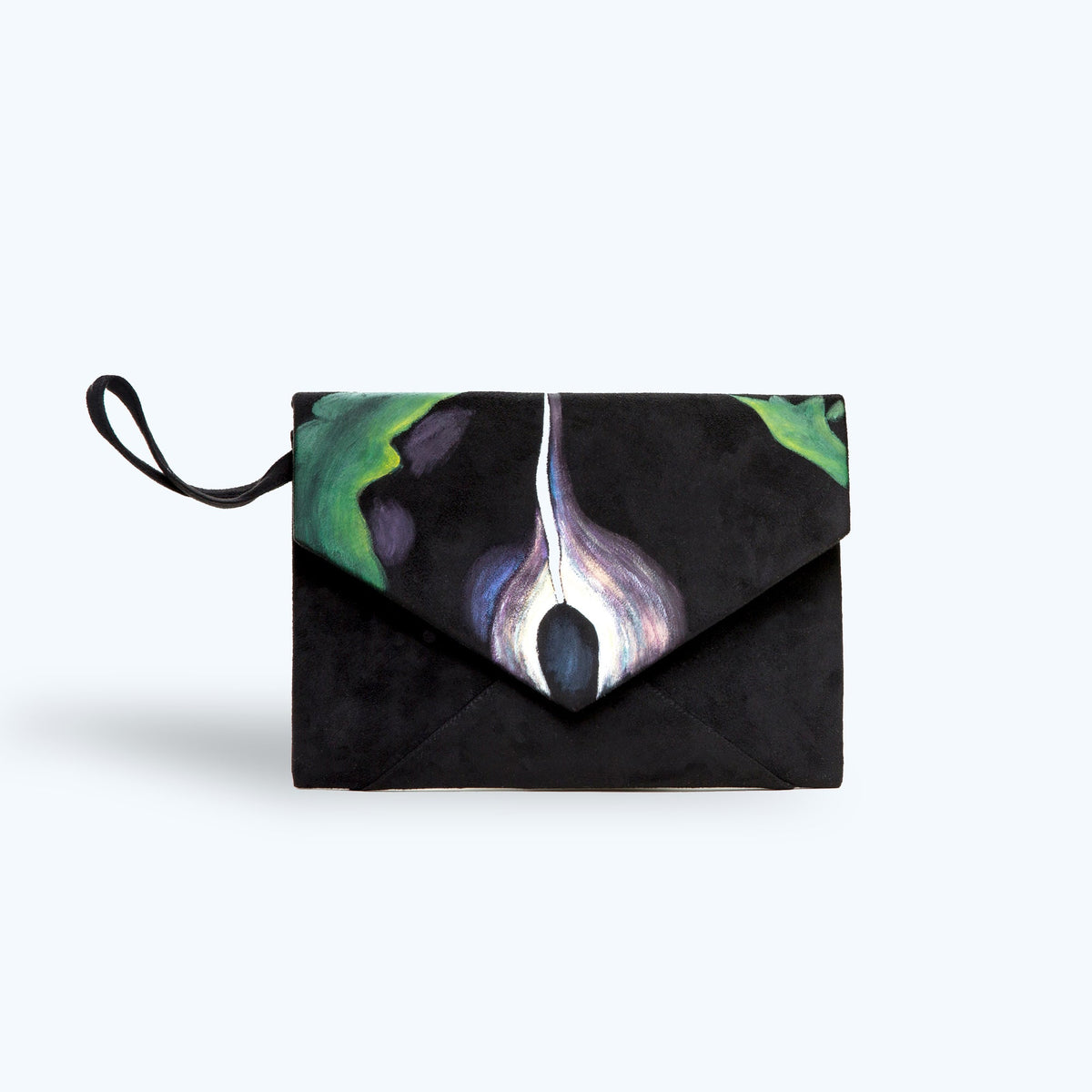 TinyInk-hand-painted-flower-evening-bag